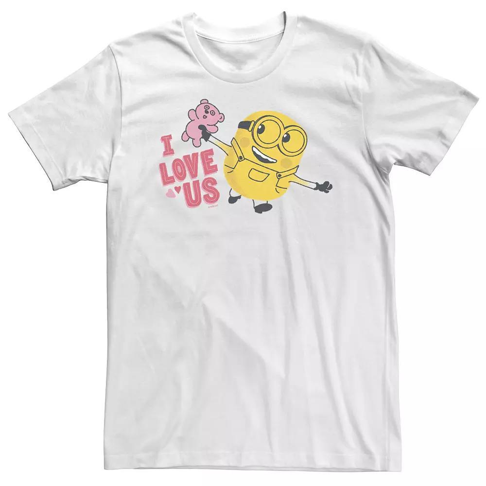 Big & Tall Despicable Me Minions Valentine's Day I Love Us Bear Tee, Men's,  Product Image