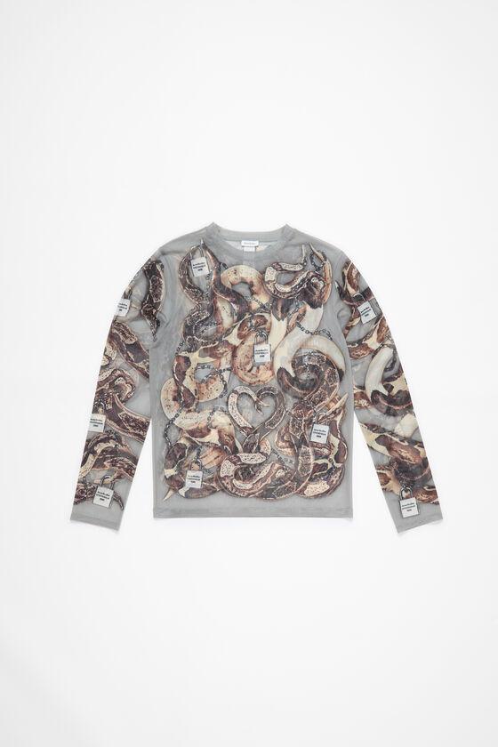 Printed long sleeve top Product Image