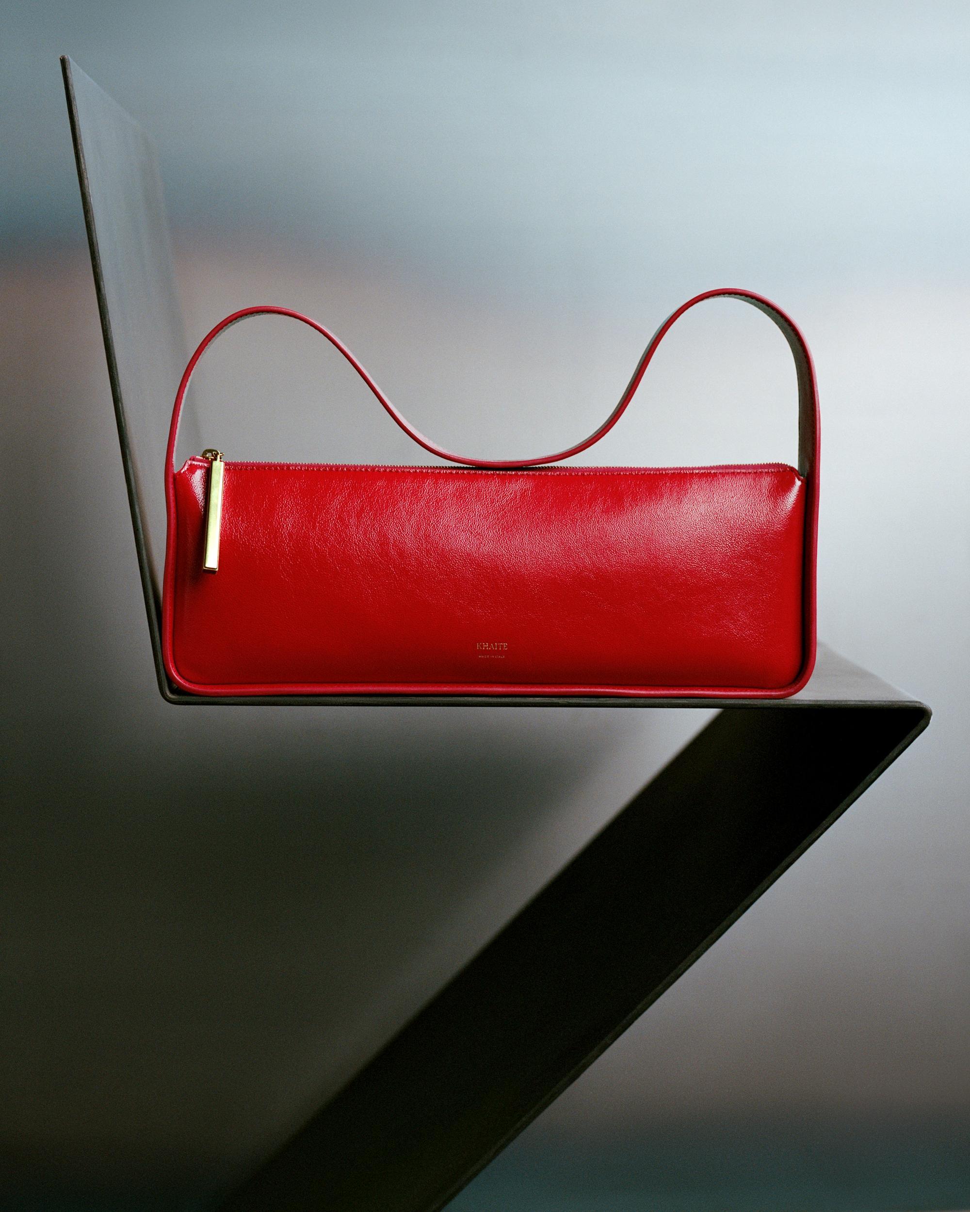 Lori Baguette Bag in Rebel Crackle Patent Leather Product Image