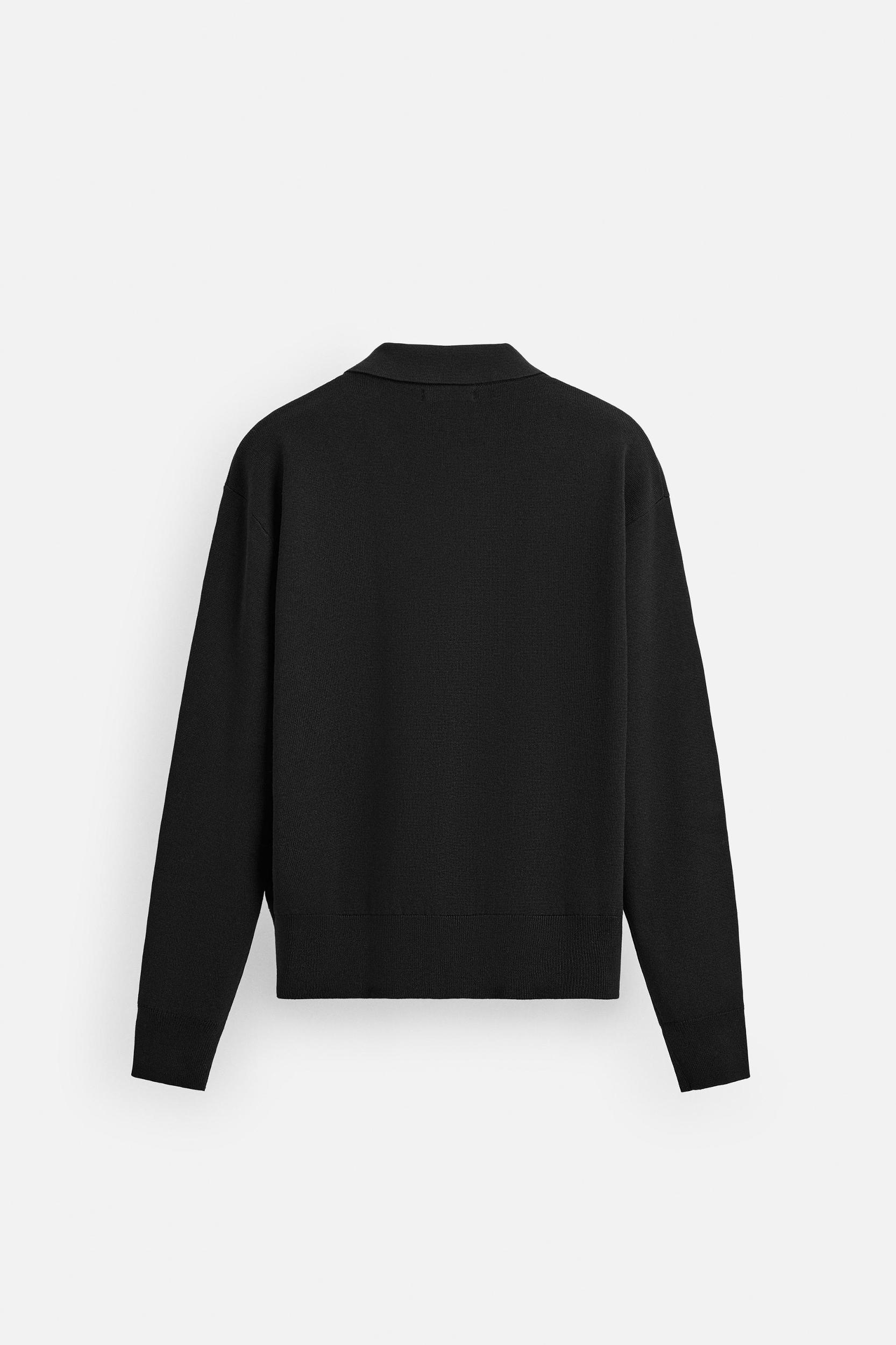 RELAXED FIT KNIT SHIRT Product Image
