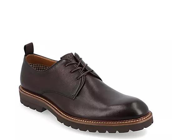 Thomas & Vine Davies Mens Tru Comfort Foam Leather Derby Shoes Product Image