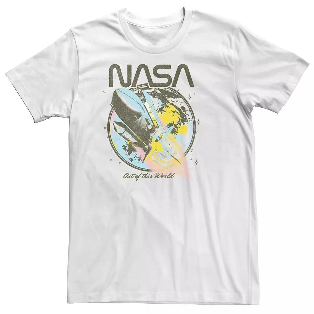 Big & Tall NASA Out Of This World Shuttle Portrait Tee, Men's,  Product Image