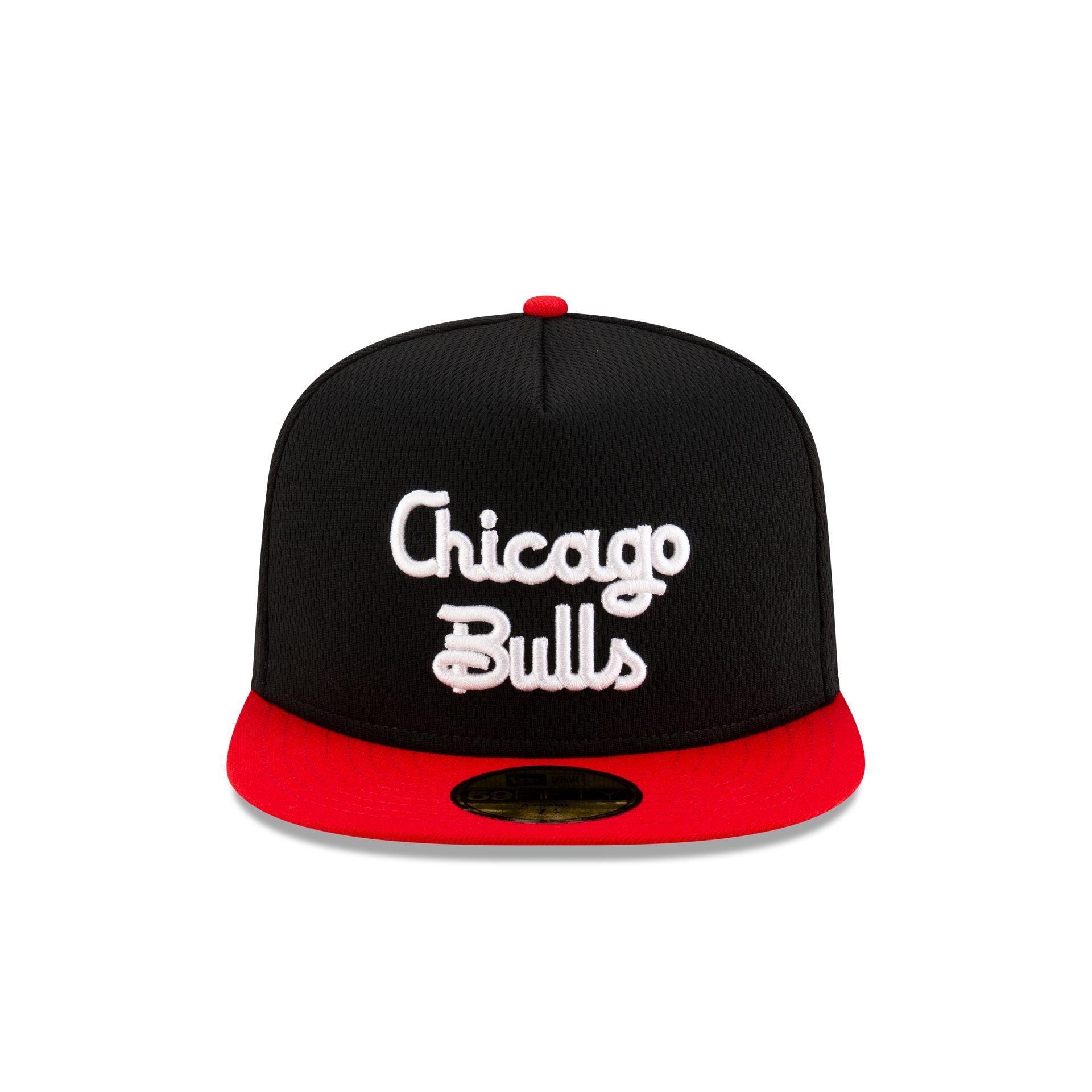 Chicago Bulls Dashmark Mesh 59FIFTY A-Frame Fitted Hat Male Product Image