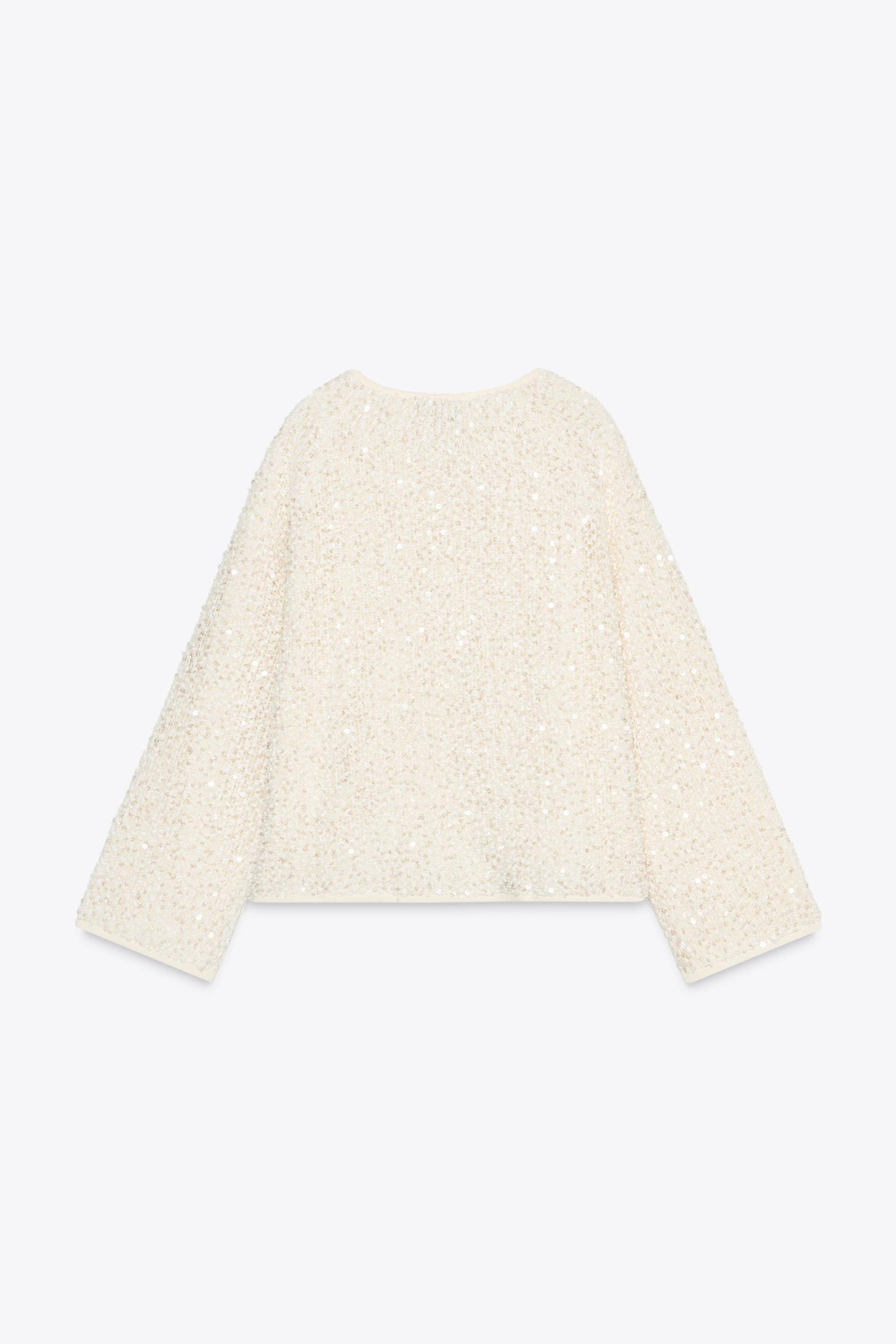 SEQUIN CARDIGAN Product Image