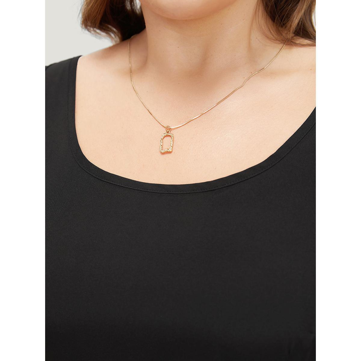 Plus Size Plain Ruffle Trim Pocket Layered Hem Tank Dress Black Women Elegant Round Neck Sleeveless Curvy Midi Dress BloomChic 26/4X Product Image