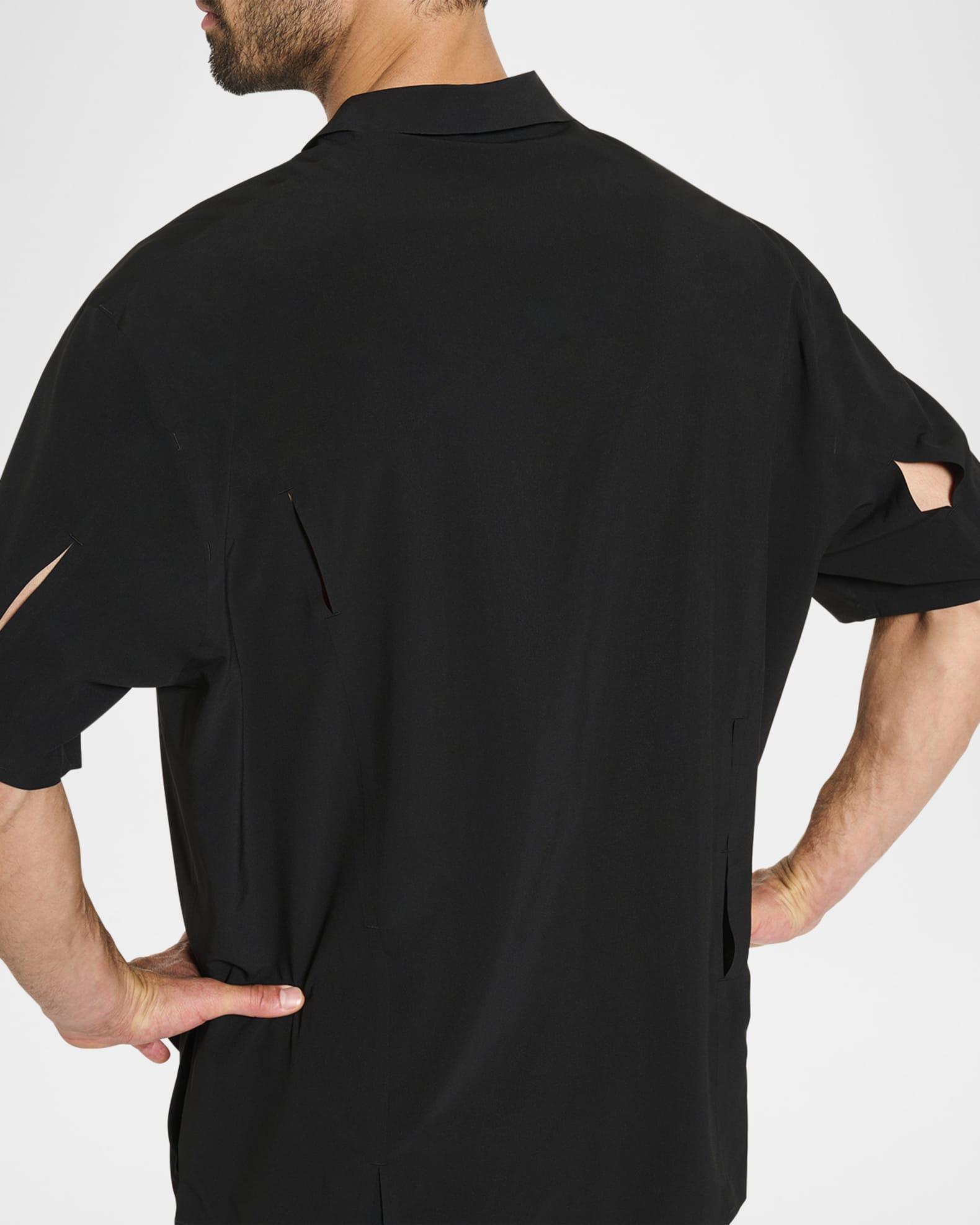 Mens Lightweight Slashed Camp Shirt Product Image