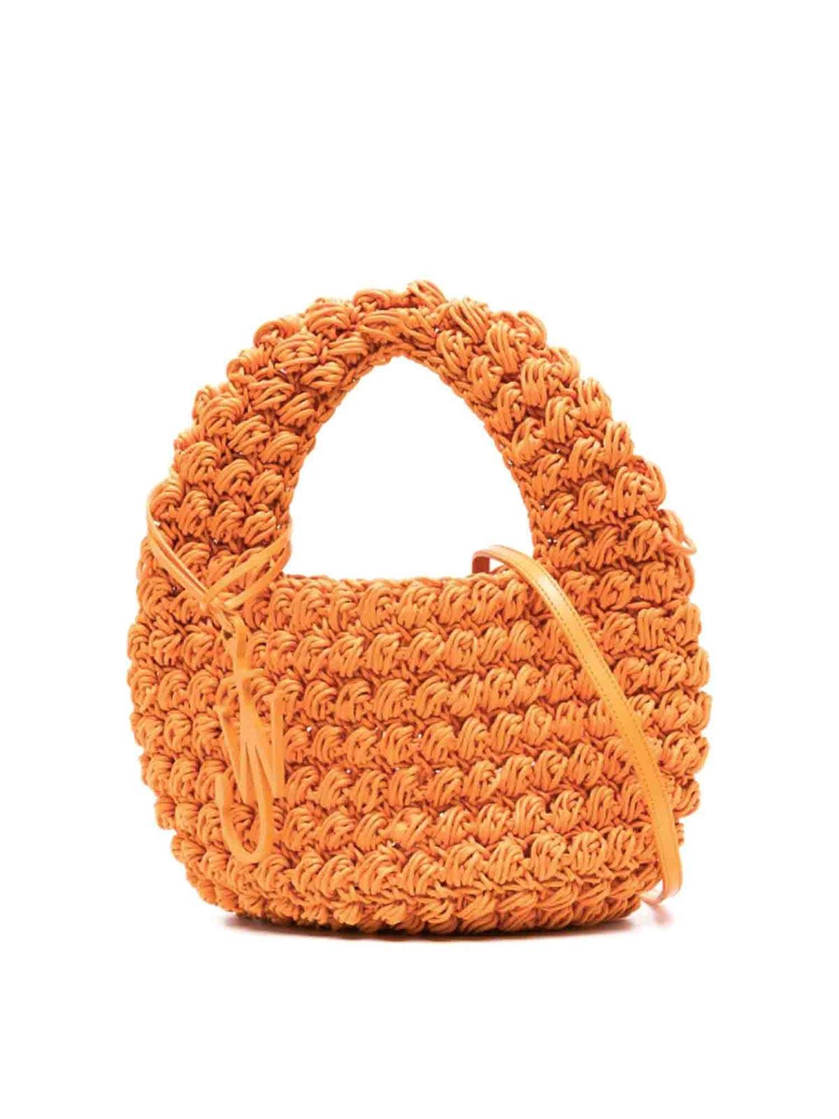 JW ANDERSON Popcorn Bucket Bag In Orange Product Image