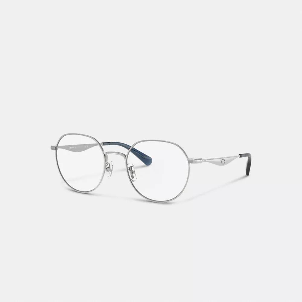 C Hardware Metal Round Eyeglasses Product Image