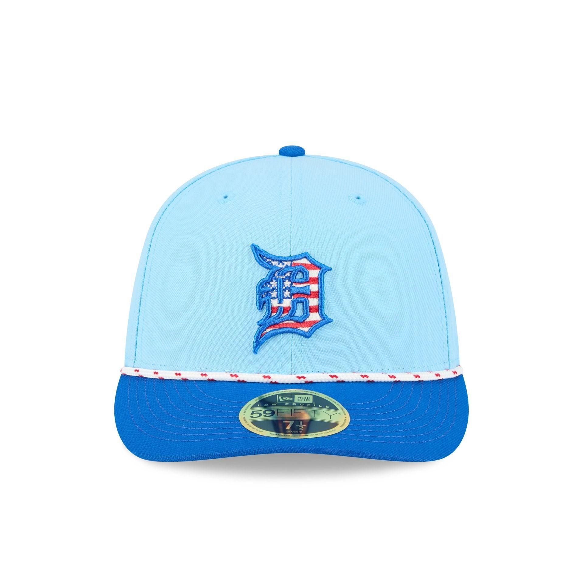 Detroit Tigers Independence Day 2025 Low Profile 59FIFTY Fitted Hat Male Product Image