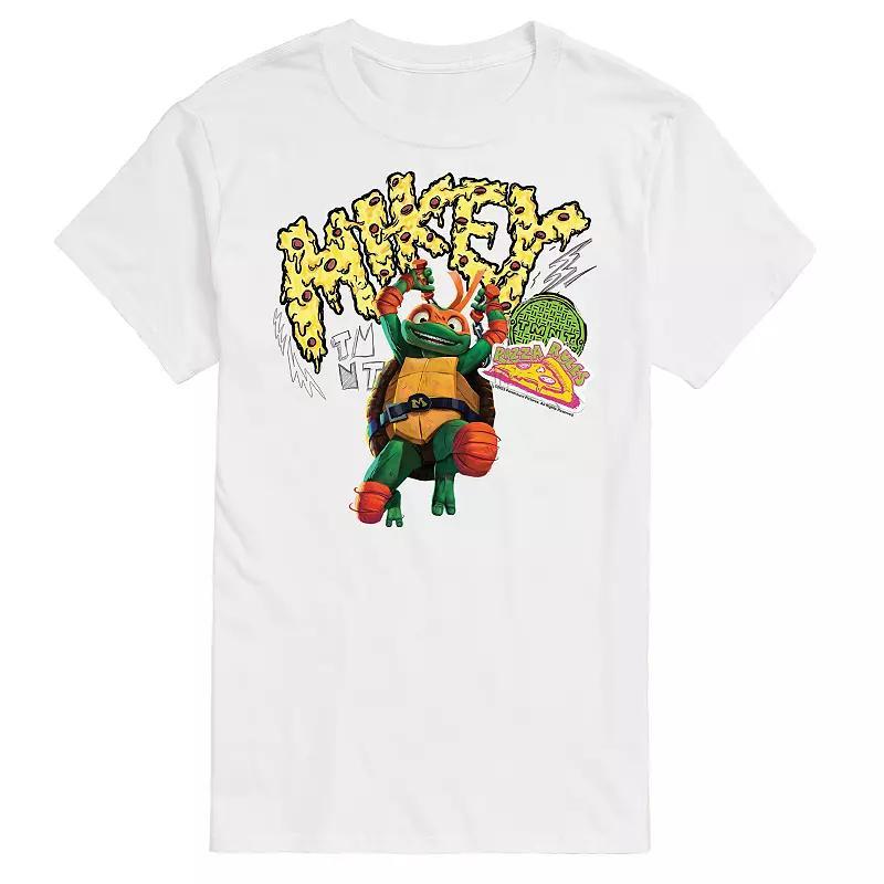 Big & Tall Nickelodeon TMNT Mutant Mayhem Mikey Graphic Tee, Men's, Size: 5XB, Black Product Image