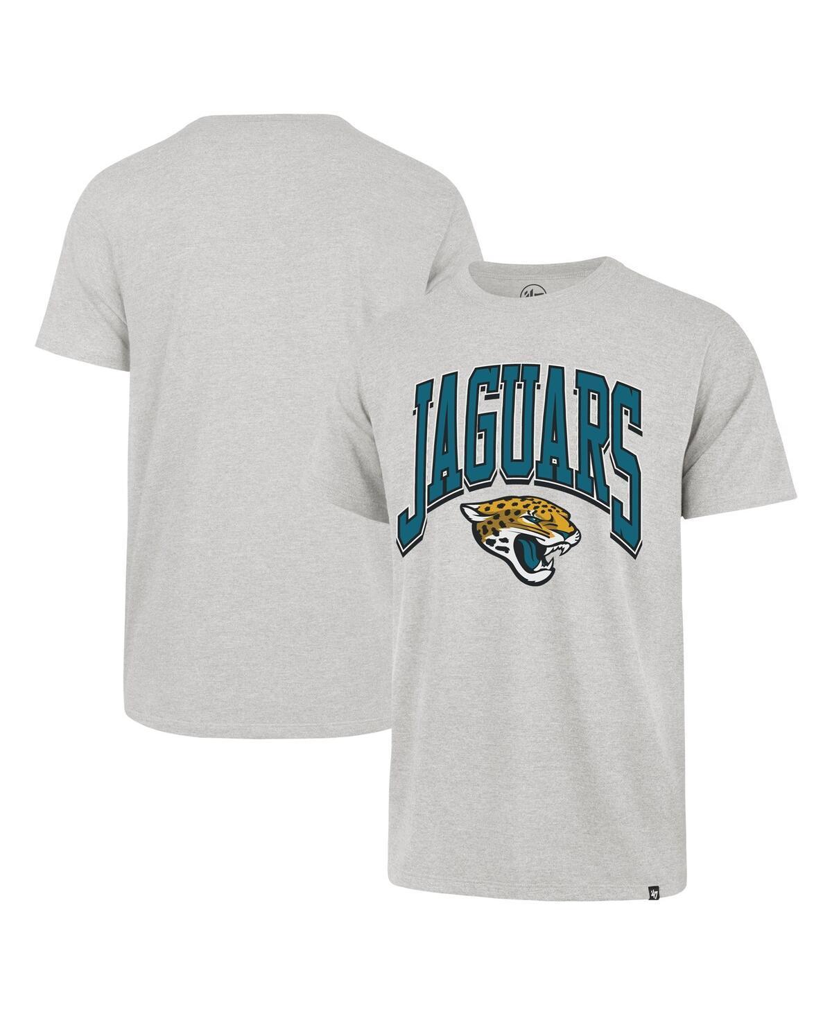 Men's '47 Gray Jacksonville Jaguars Walk Tall Franklin T-Shirt, Size: 2XL, Grey Product Image