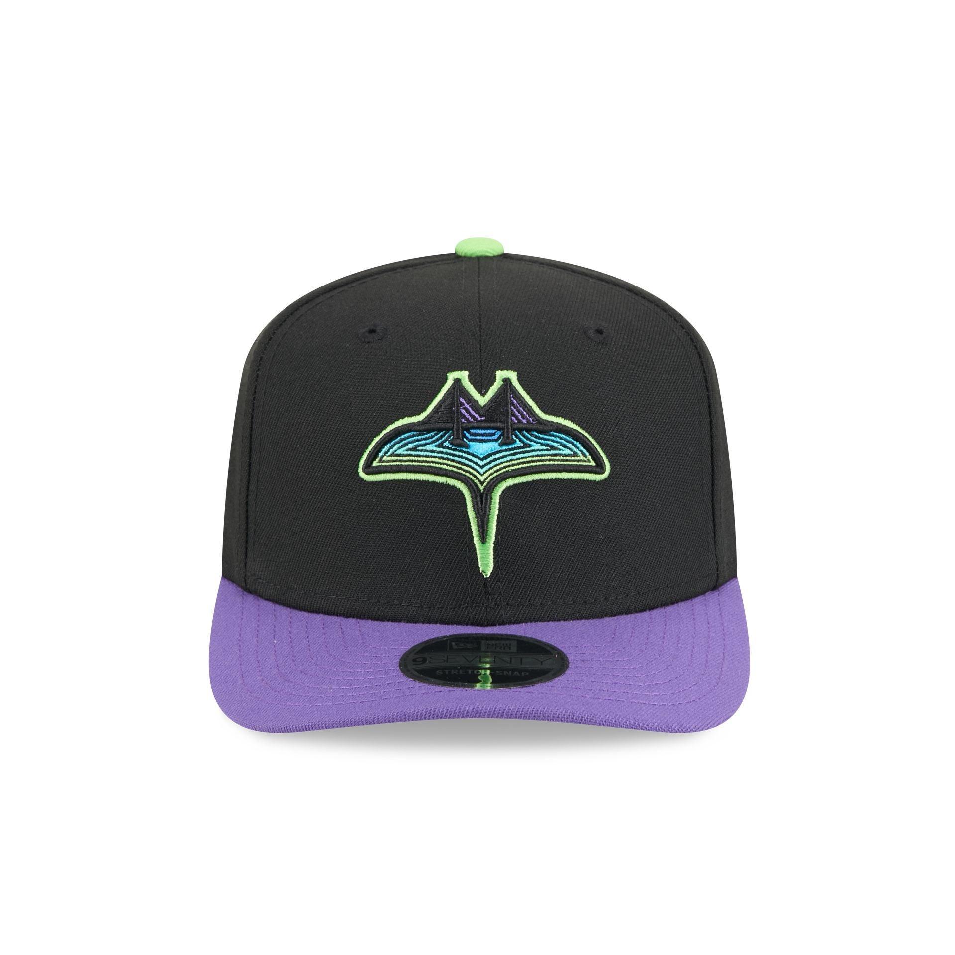Tampa Bay Rays City Connect 9SEVENTY Stretch-Snap Hat Male Product Image