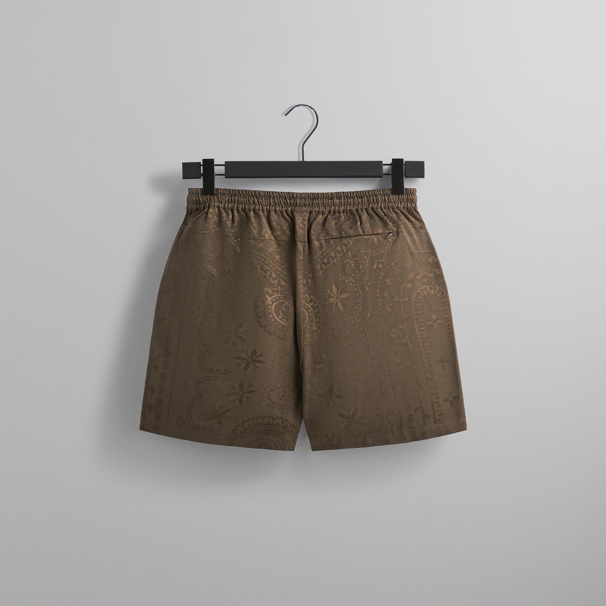 Kith Jacquard Faille Cedar Short - Silo Male Product Image