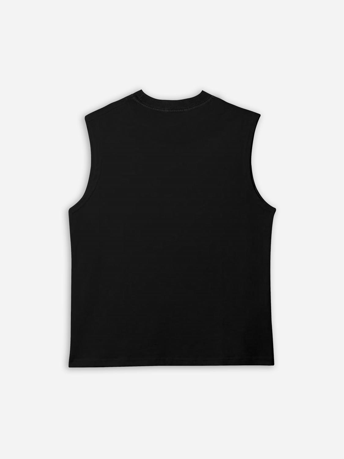 Sopula Men's Oversized Heavyweight Cotton Tank Tops Sleeveless Shirt Product Image