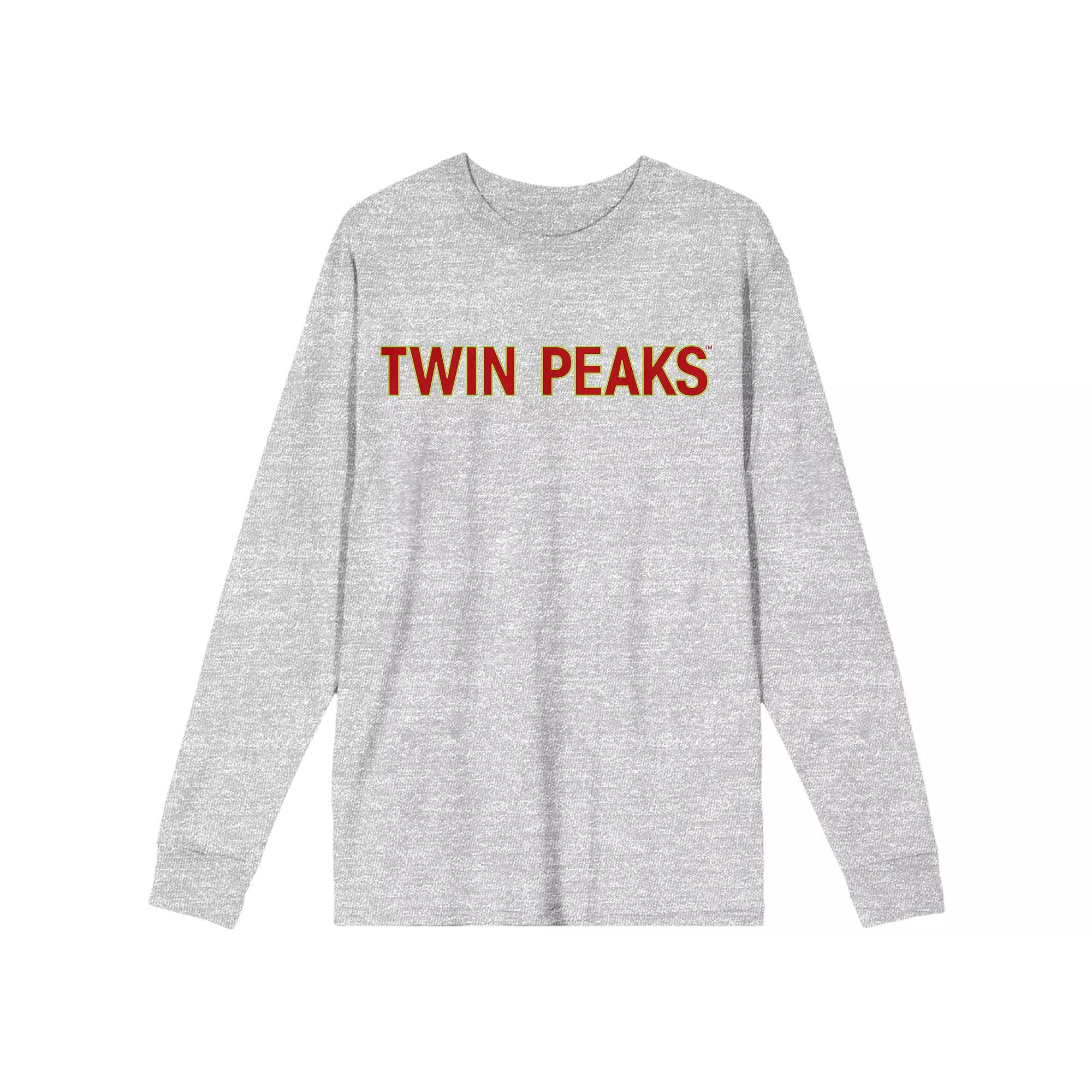 Men's Twin Peaks 1990 Logo Long Sleeve,  Product Image