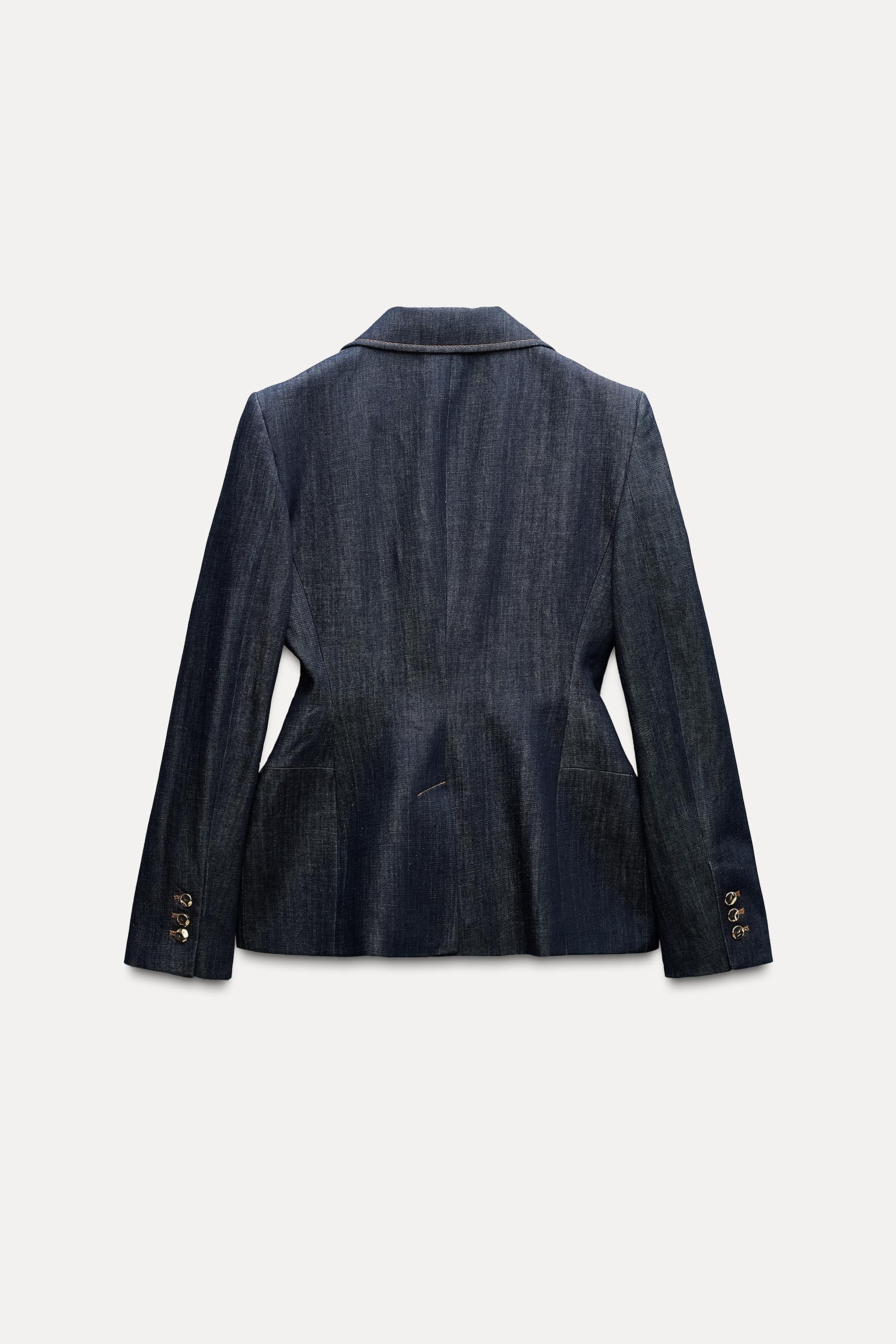 DENIM BLAZER ZW COLLECTION Product Image