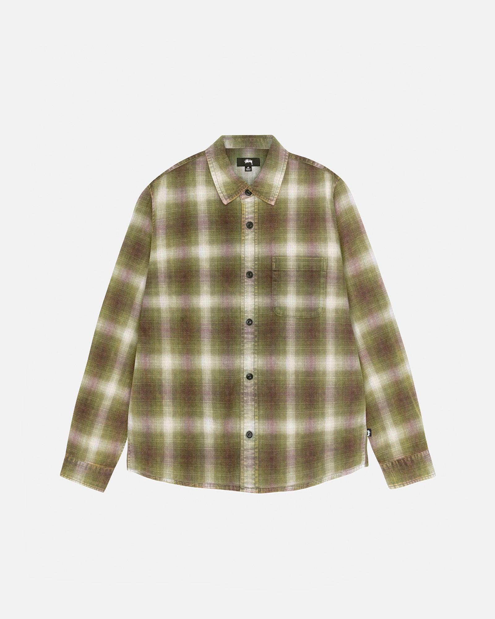 ROCCO FLANNEL PLAID SHIRT Male Product Image