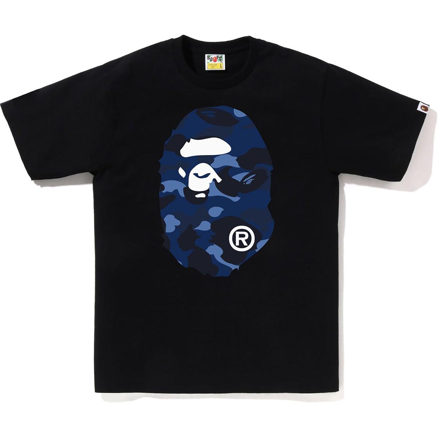 COLOR CAMO BIG APE HEAD TEE MENS Male Product Image