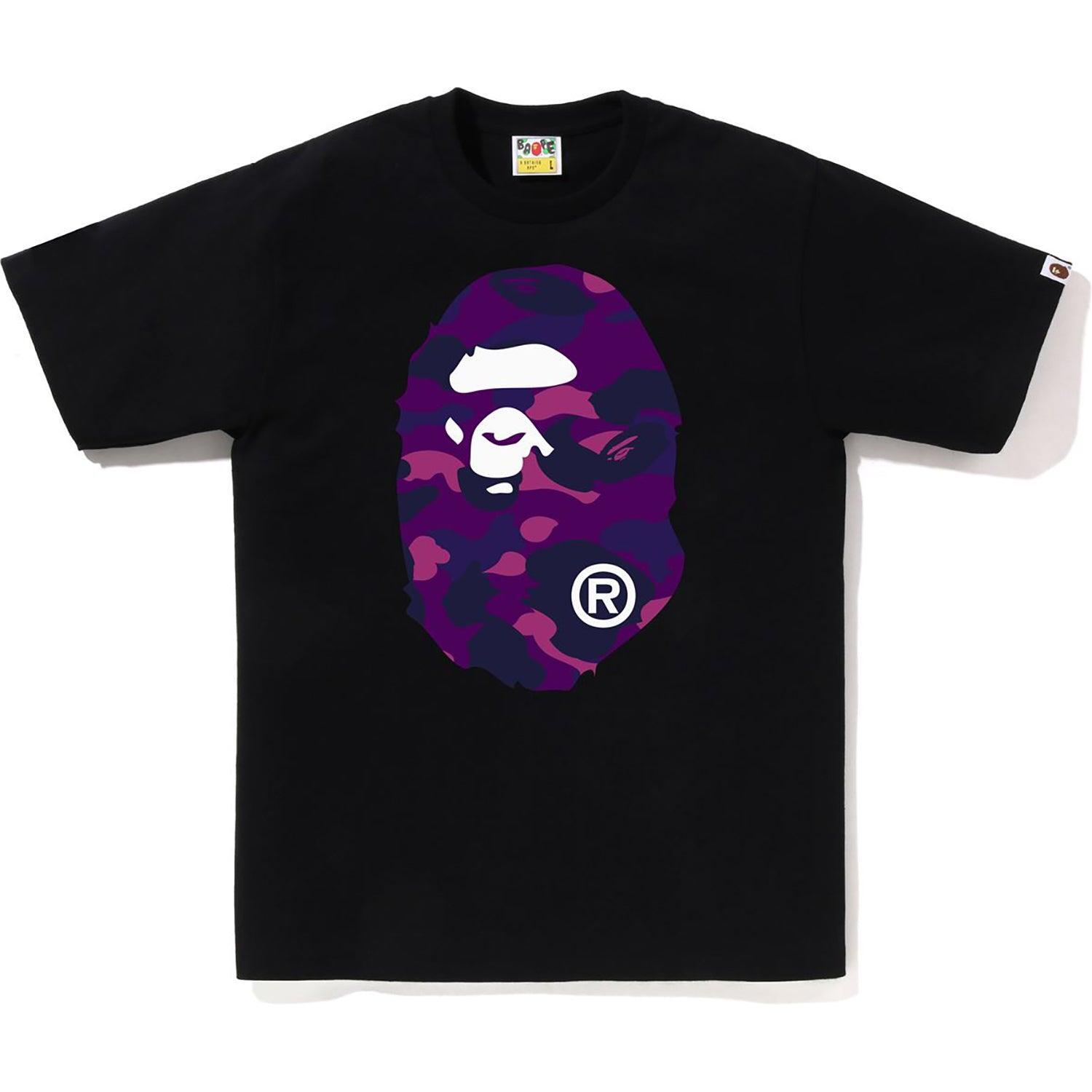 COLOR CAMO BIG APE HEAD TEE MENS Male Product Image
