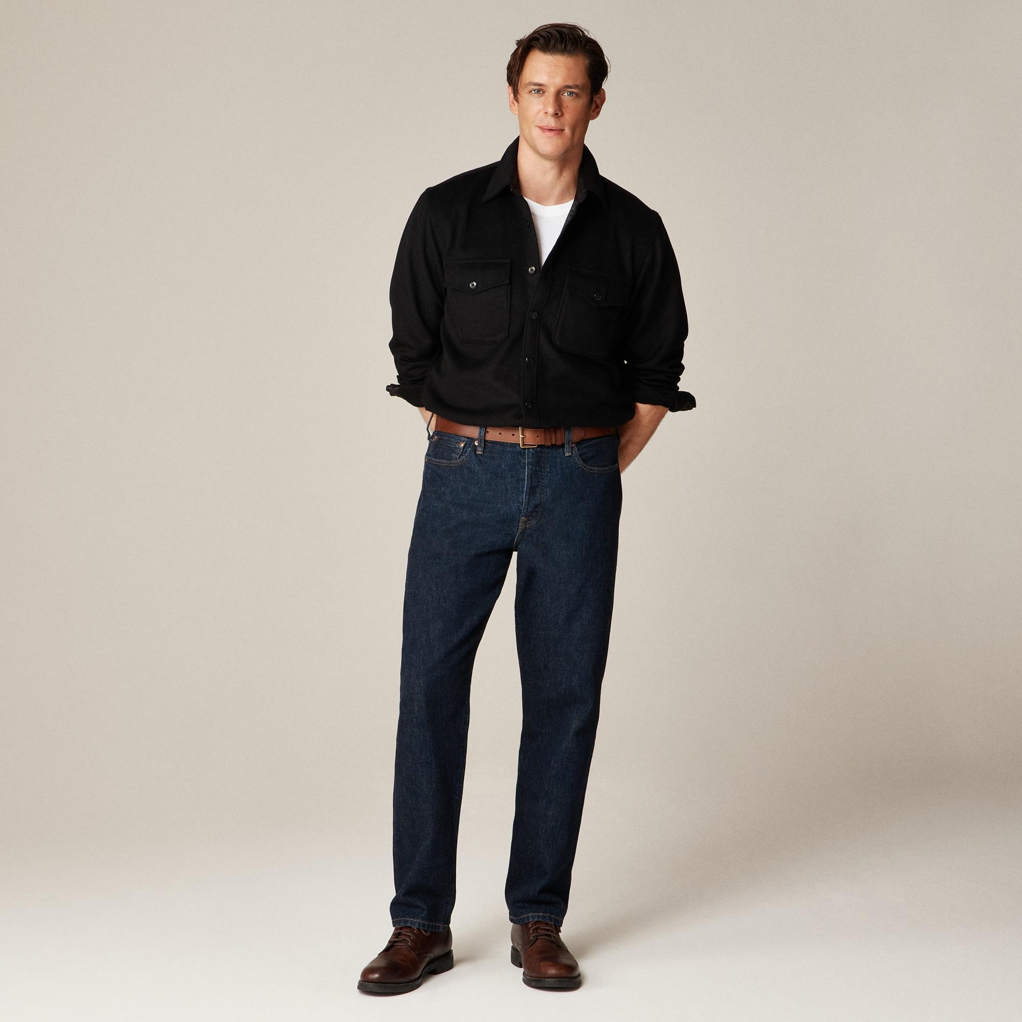 Wallace & Barnes CPO shirt in wool blend Product Image