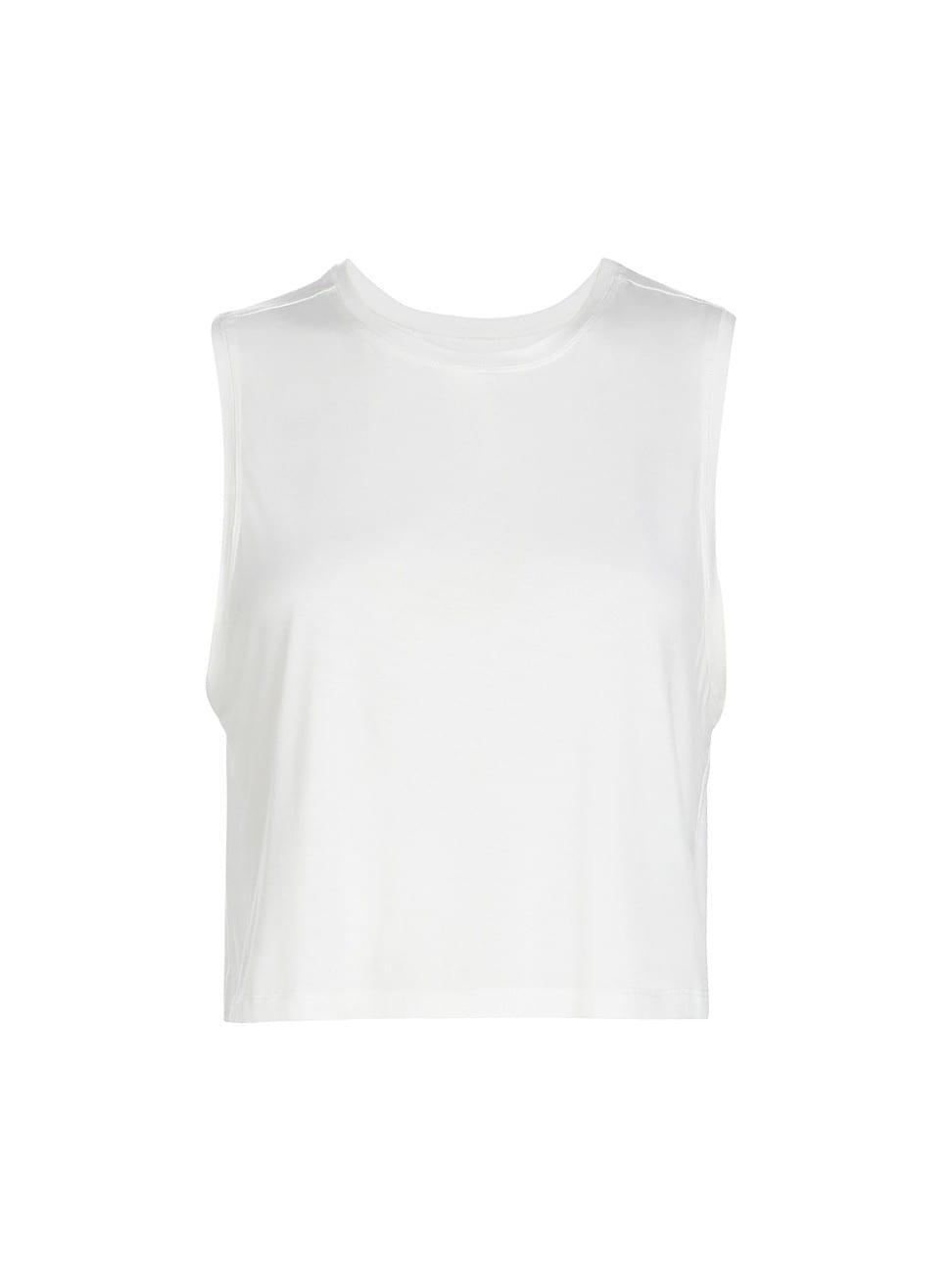 Sienna Cropped Jersey Tank Product Image