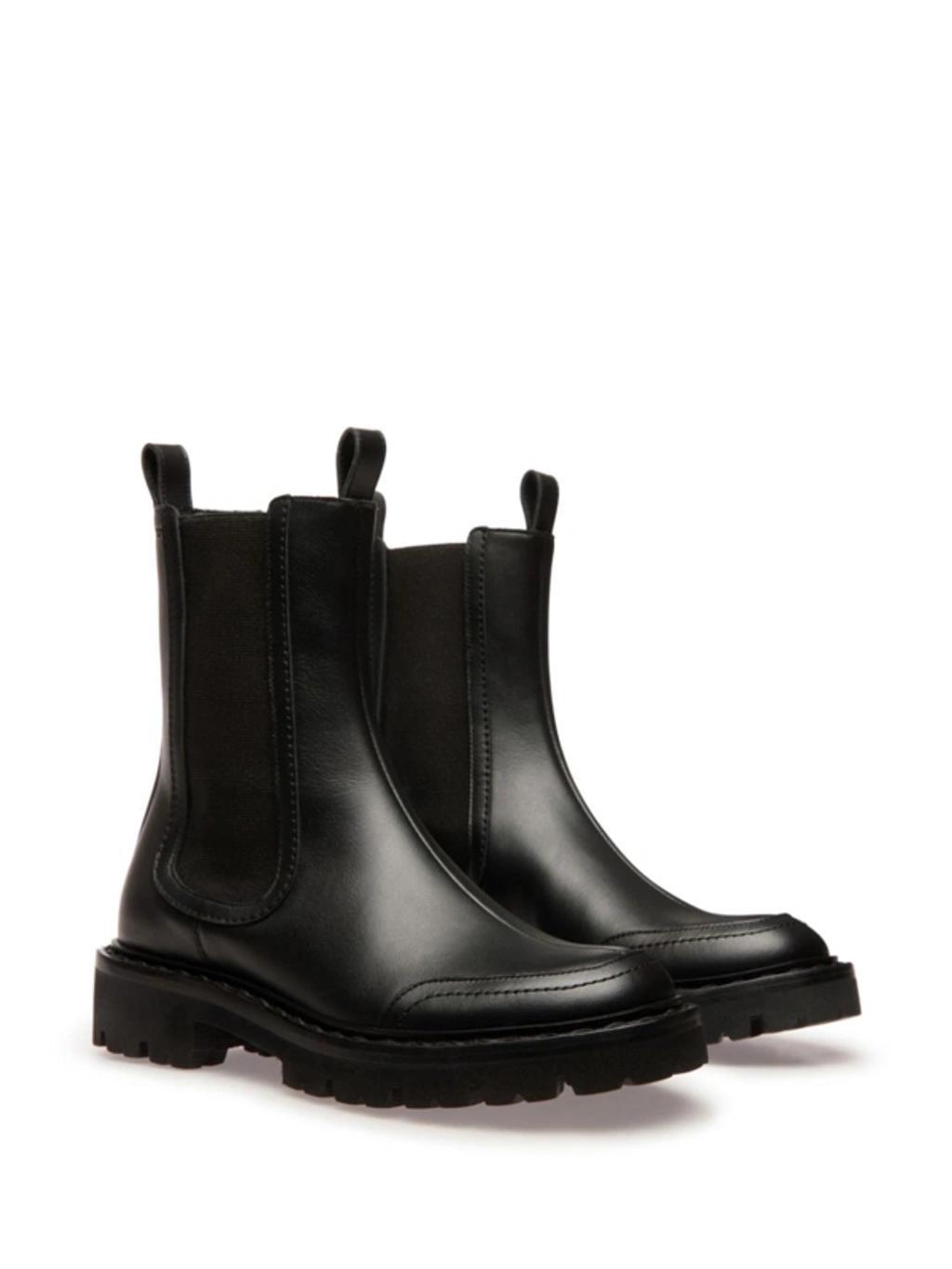 BALLY Nalyna Leather Chelsea Boots In Black Product Image