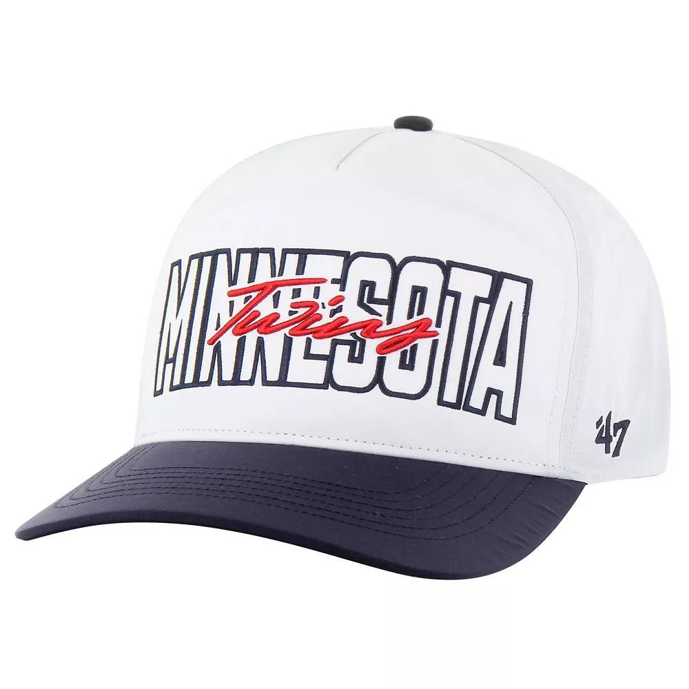 Men's '47 White Minnesota Twins Lineman Hitch Adjustable Hat Product Image