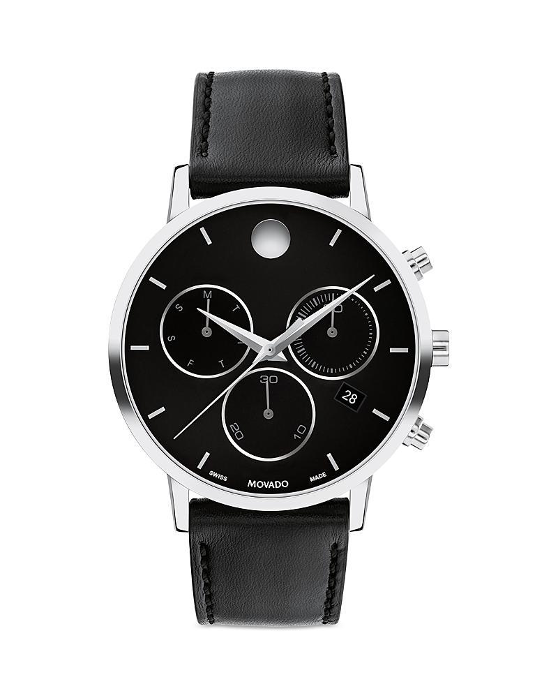 Movado Mens Museum Classic Quartz Chronograph Stainless Steel Bracelet Watch Product Image