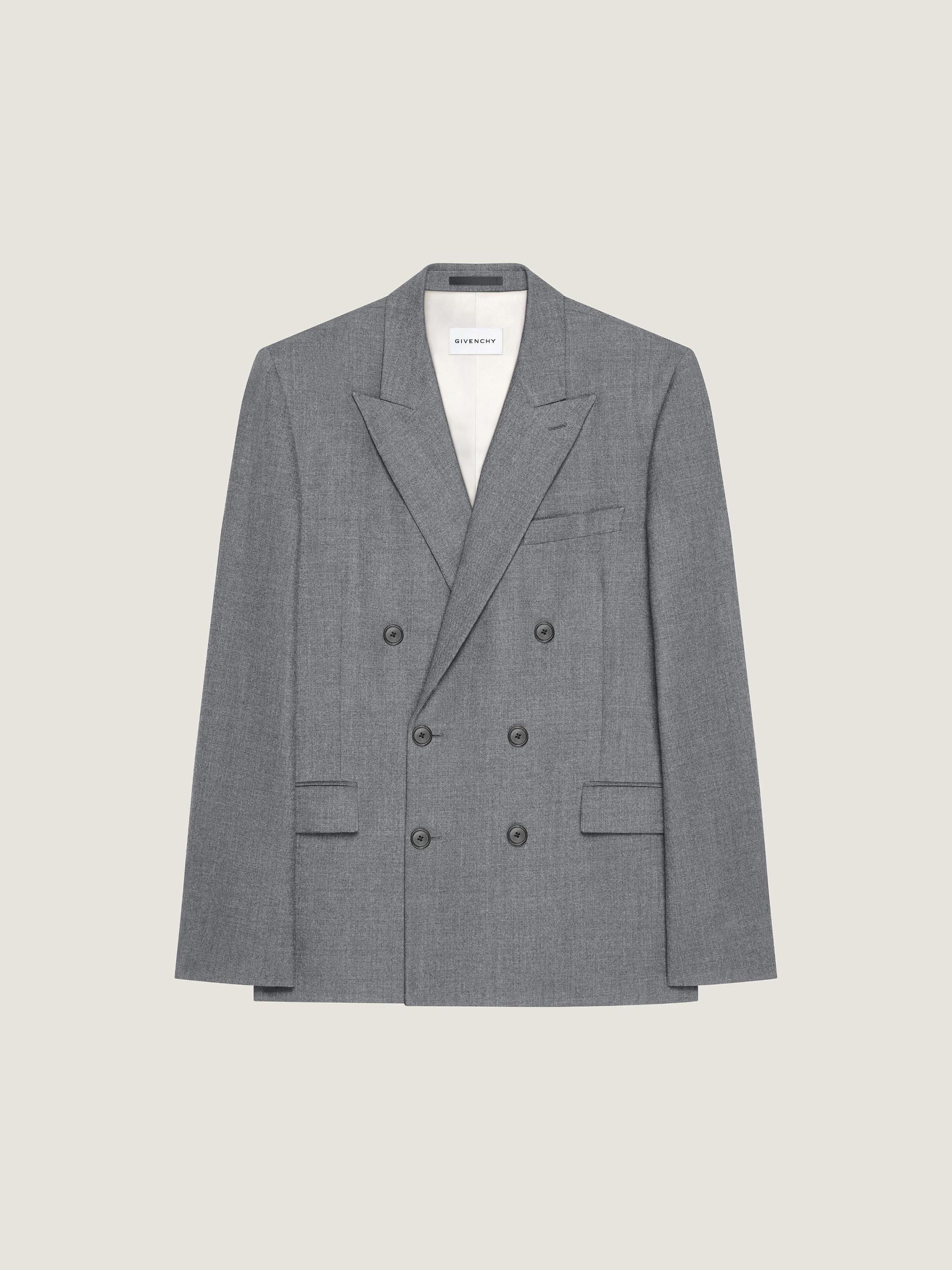 Straight leg tailored trousers in flannel Product Image