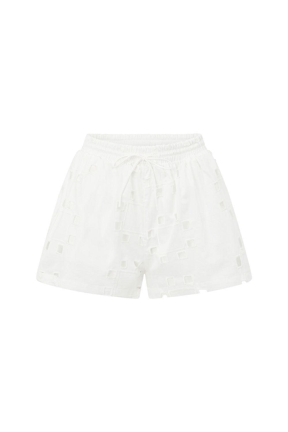 SAMPLE-Ellakai Shorts - Cutwork Product Image