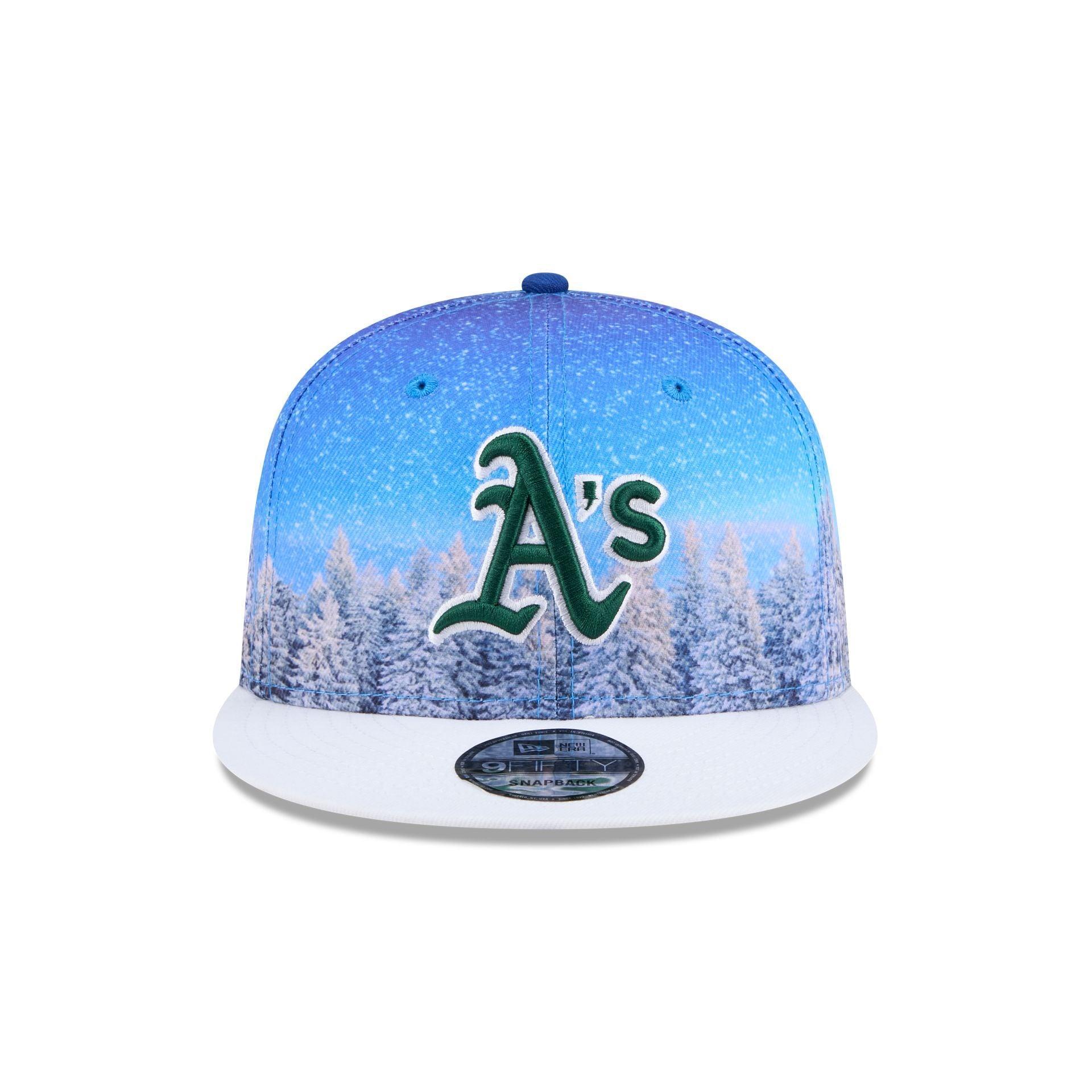 Oakland Athletics Winter Photoreal 9FIFTY Snapback Hat Male Product Image