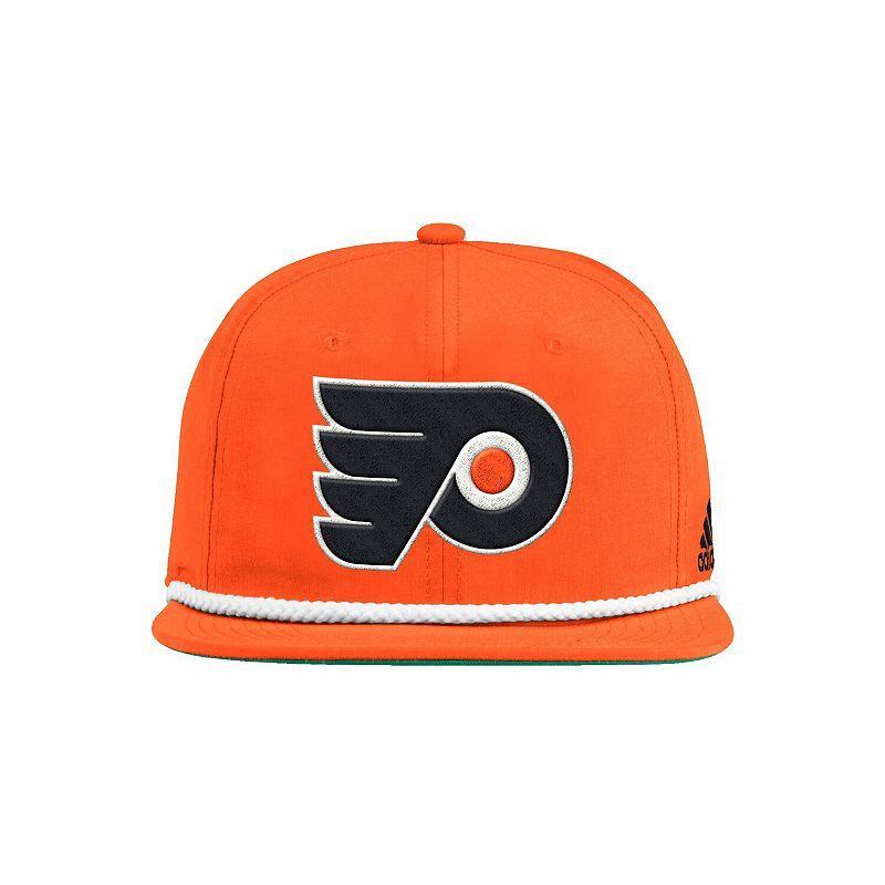 Mens adidas Orange Philadelphia Flyers Rope Adjustable Hat Product Image