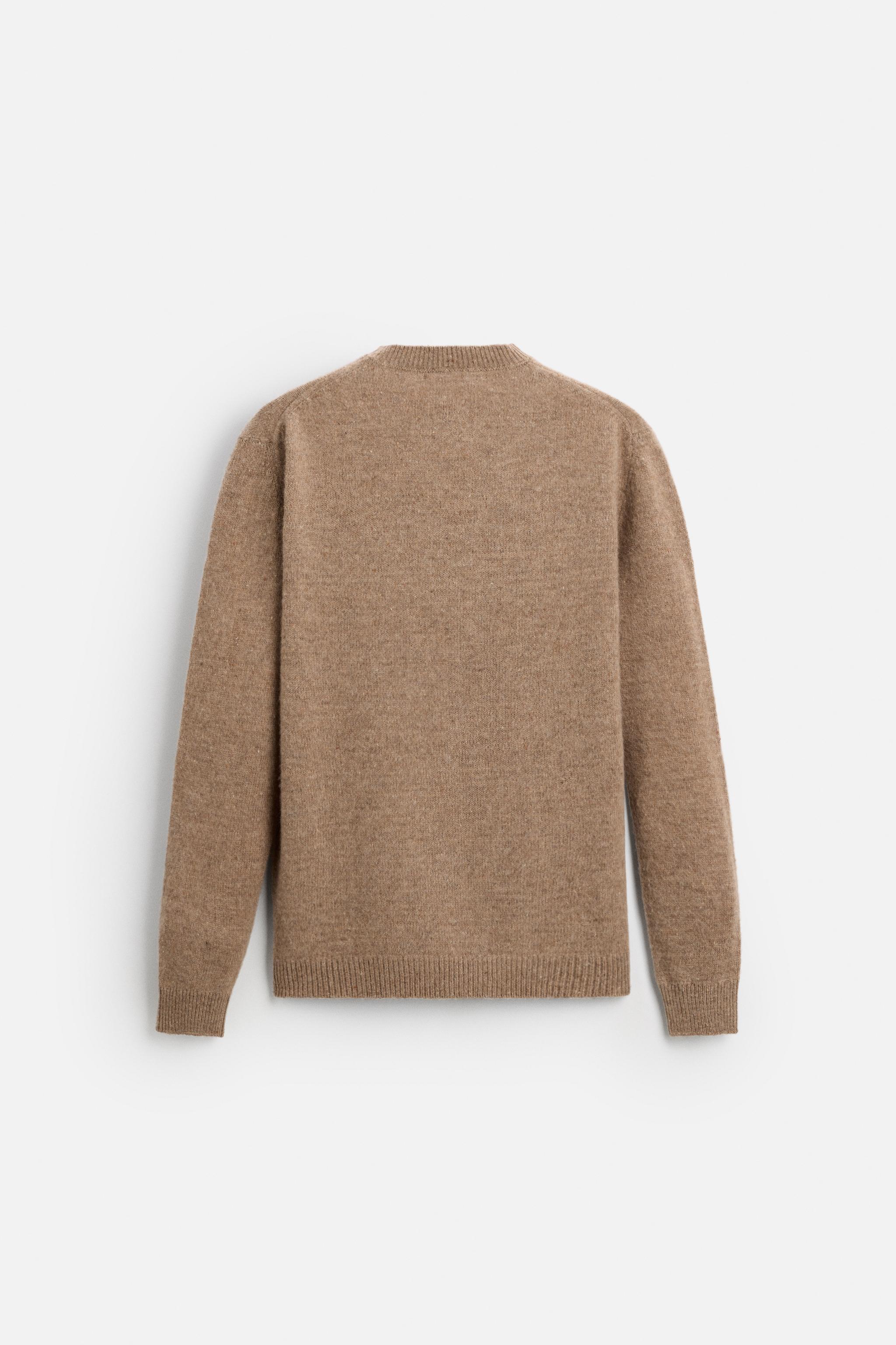 BRUSHED WOOL SWEATER Product Image