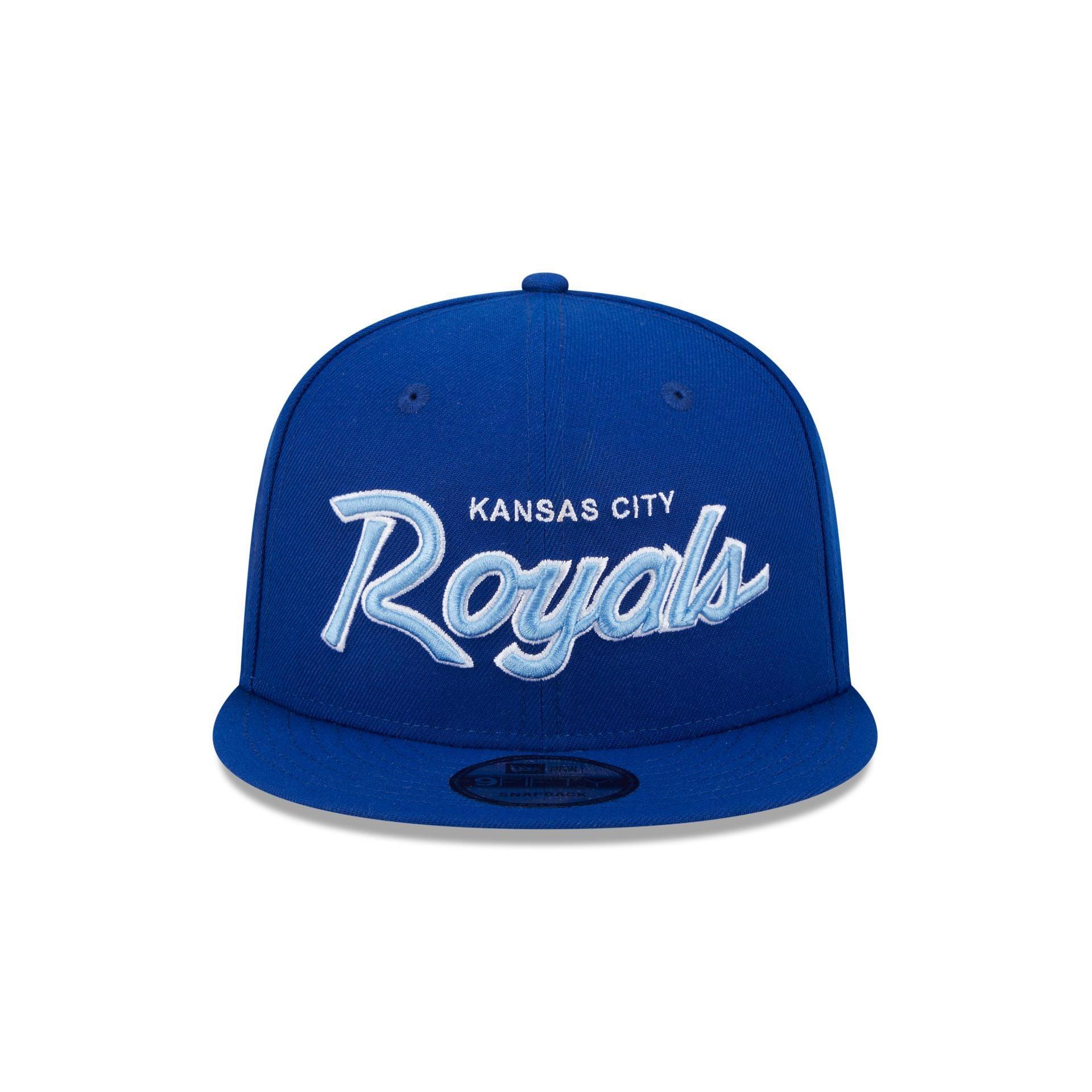 Kansas City Royals Wordmark 9FIFTY Snapback Hat Male Product Image