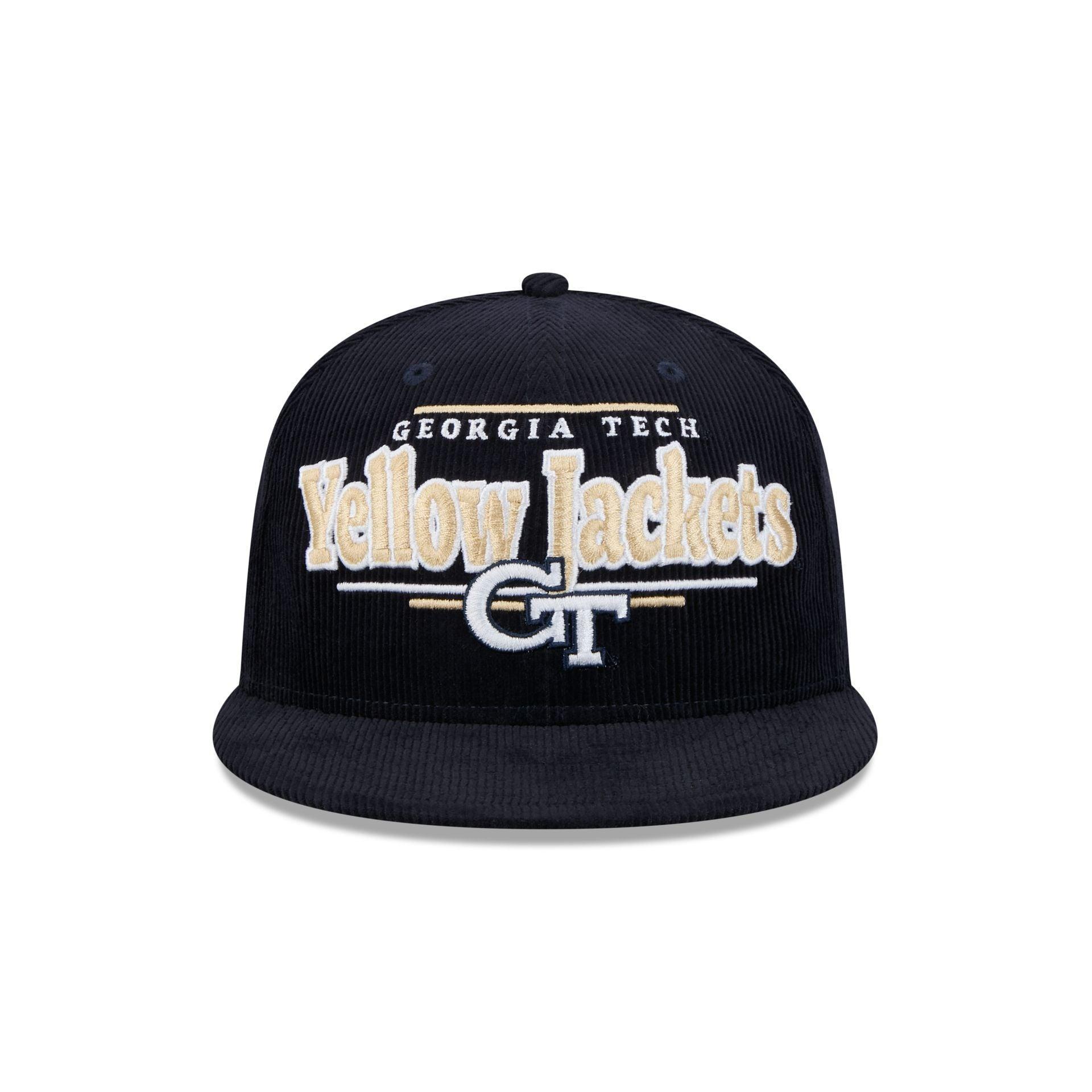 Georgia Tech Yellow Jackets Throwback Display 9FIFTY Snapback Hat Male Product Image