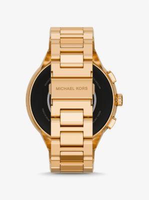 Gen 6 Camille Pavé Gold-Tone Smartwatch Product Image