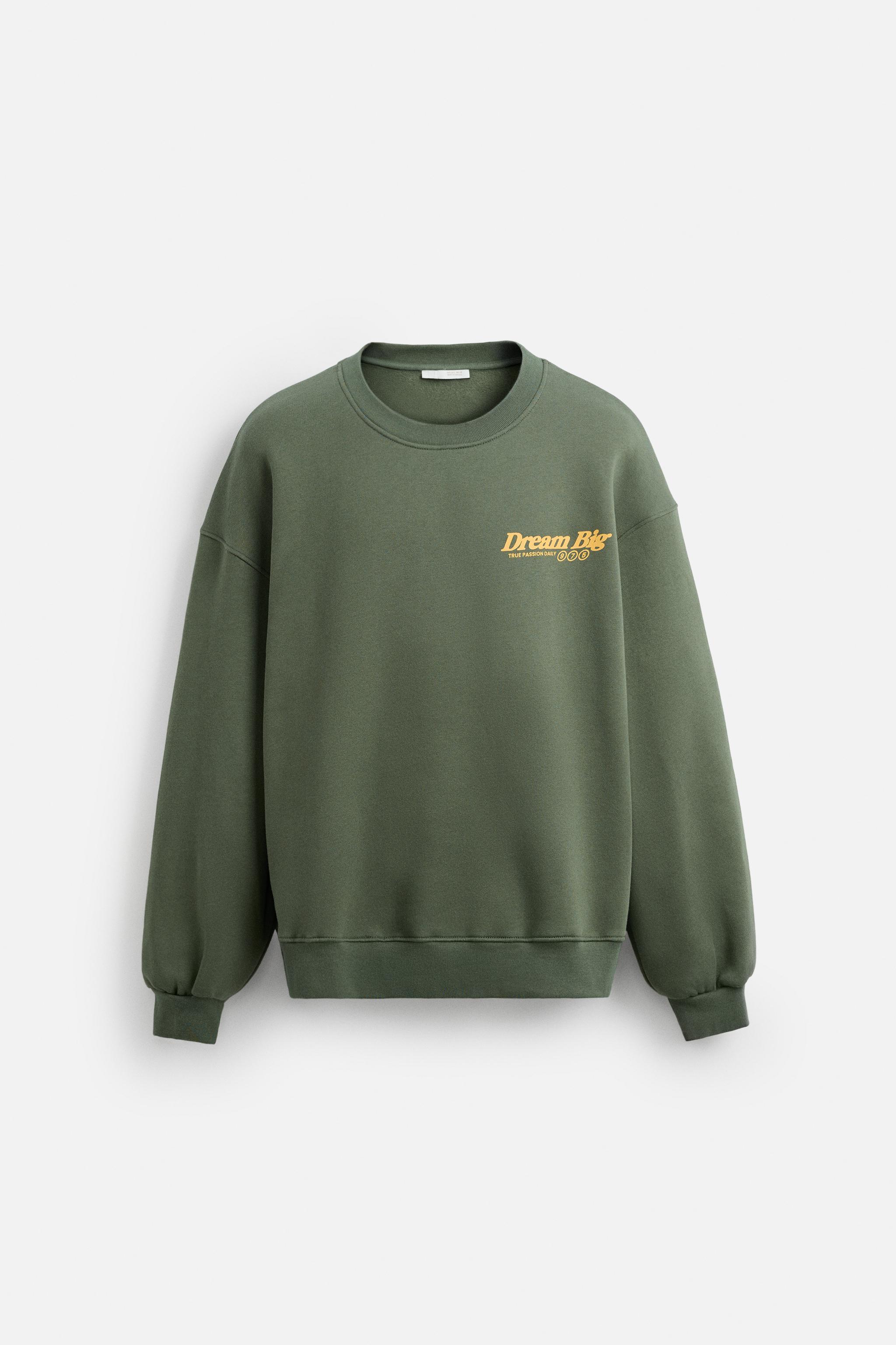 PRINTED TEXT SWEATSHIRT Product Image