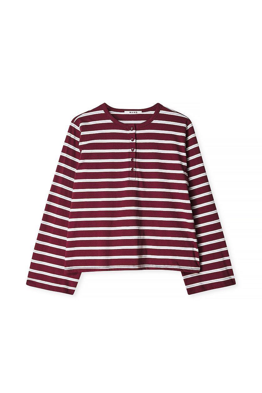 Button Long Sleeve Top Product Image