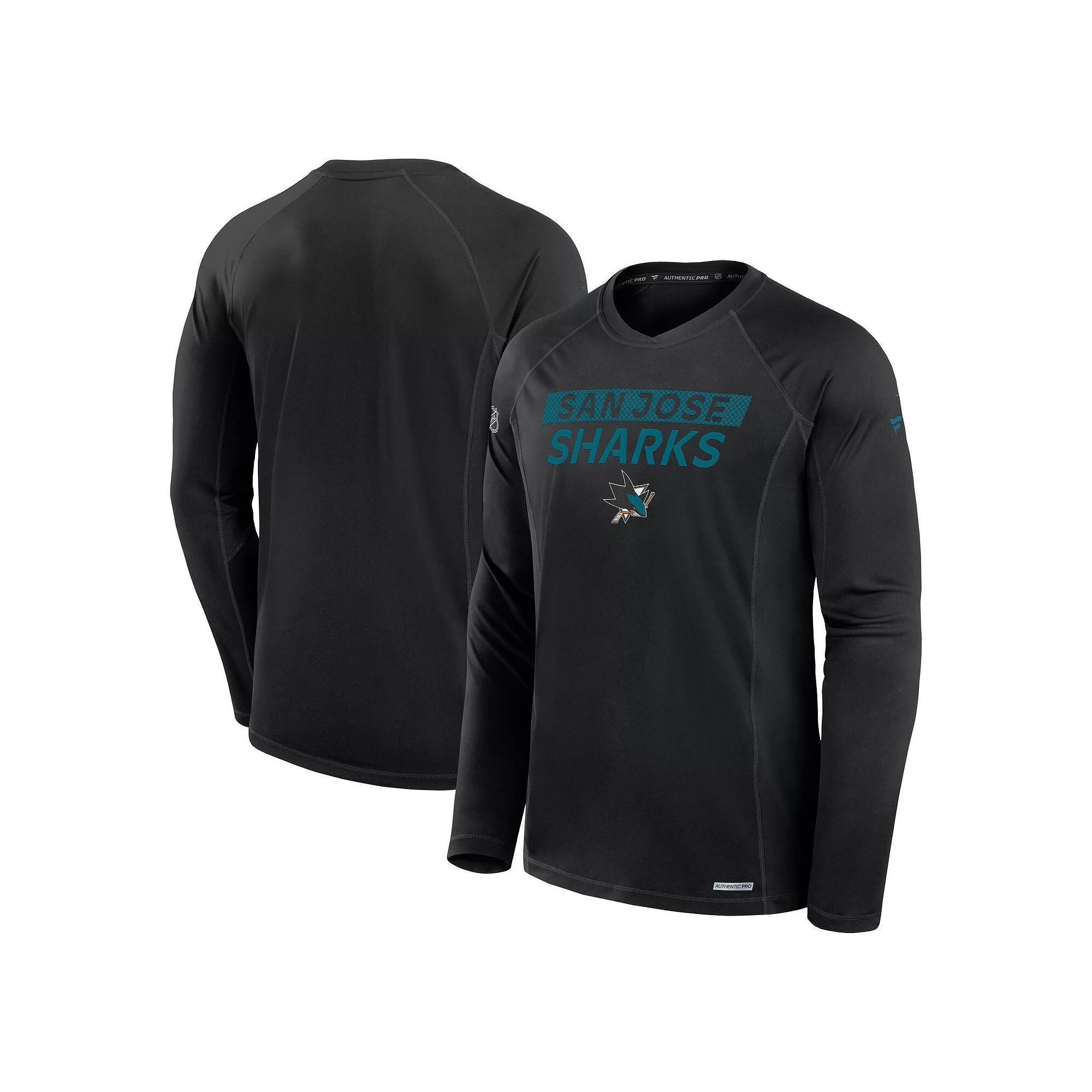 Men's Fanatics Gray Vegas Golden Knights Authentic Pro Rink Tech Long Sleeve T-Shirt, Size: 3XL, Lvk Grey Product Image