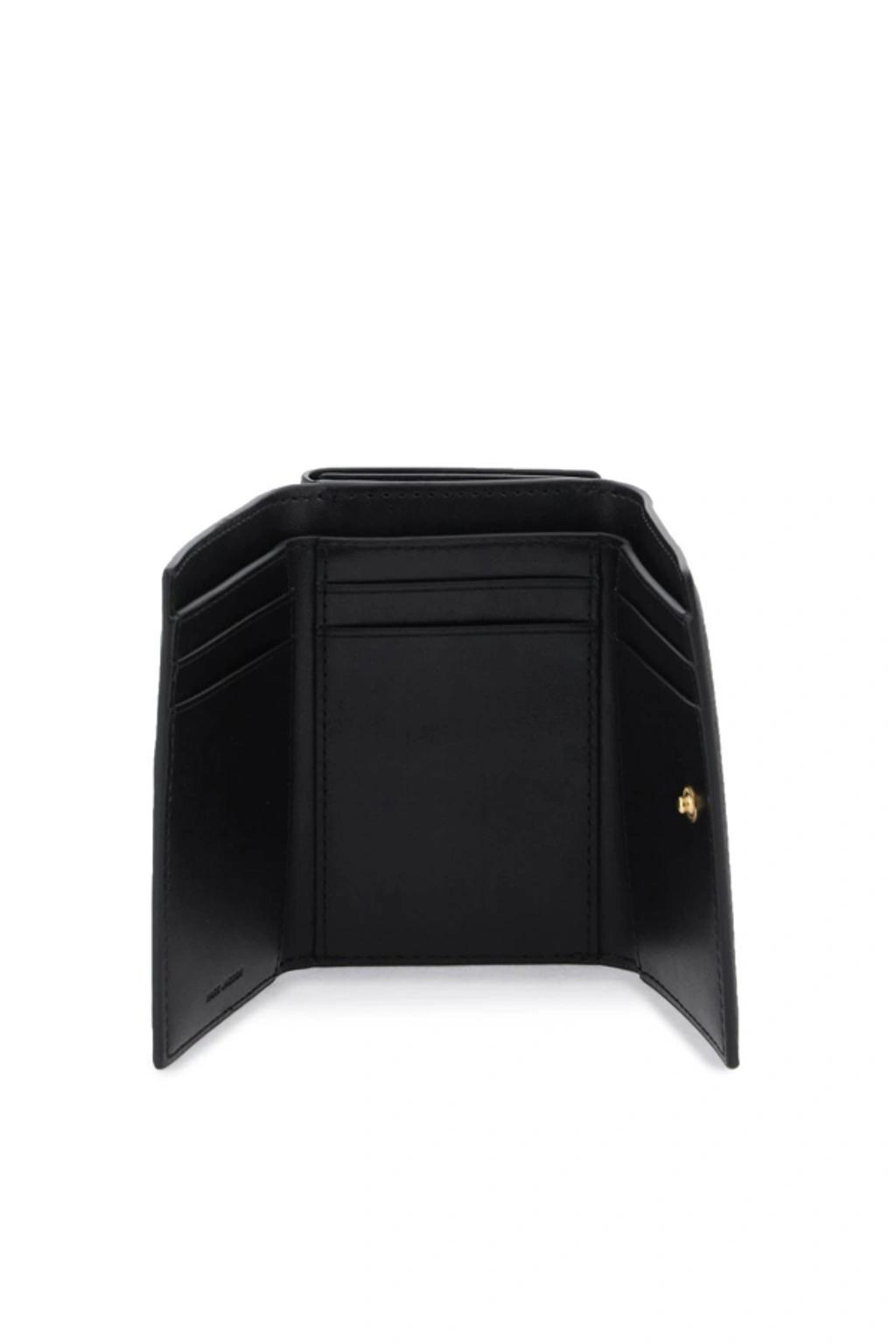 The J Marc Trifold Wallet In Black Product Image