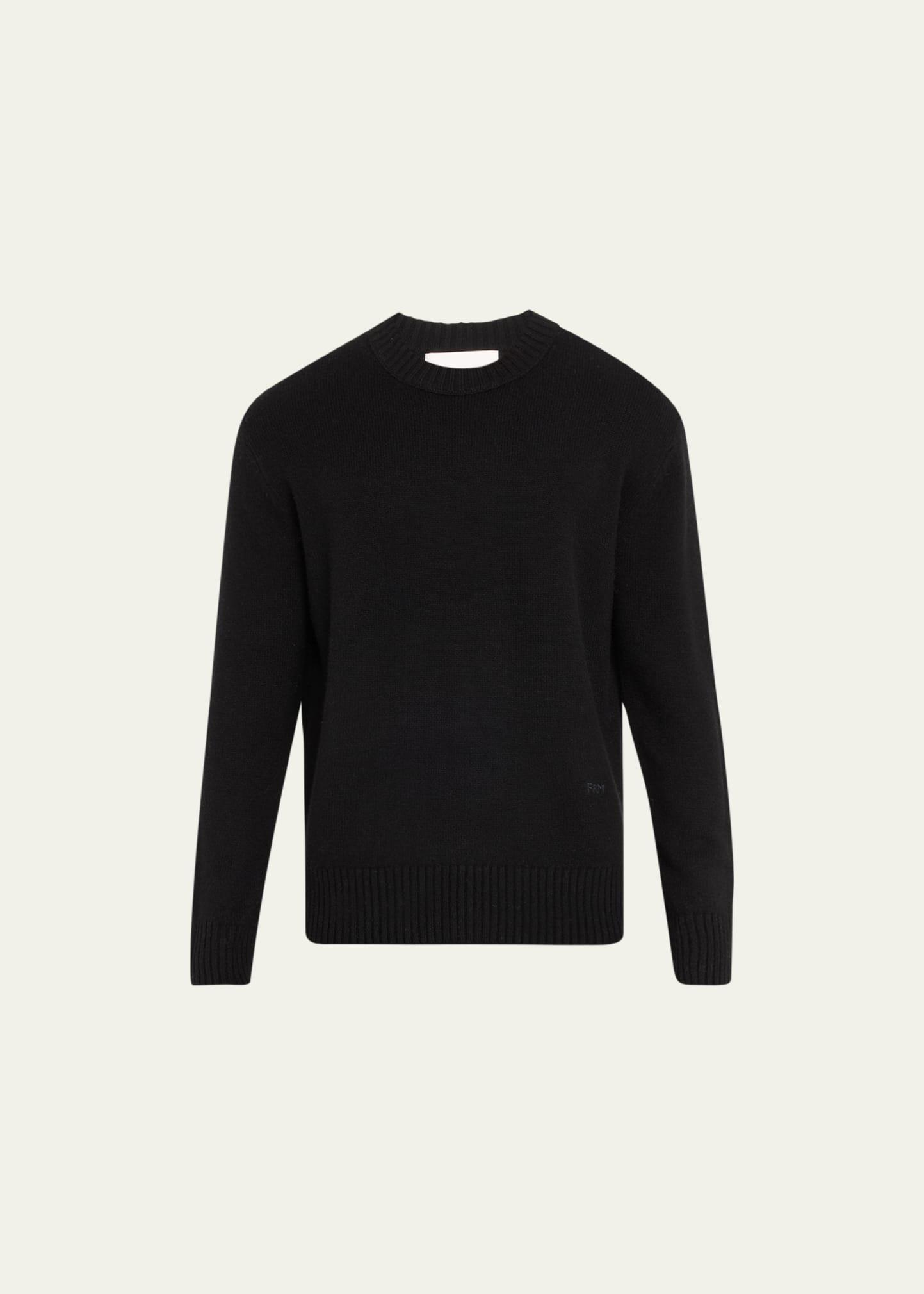 Mens Cashmere Knit Sweater Product Image