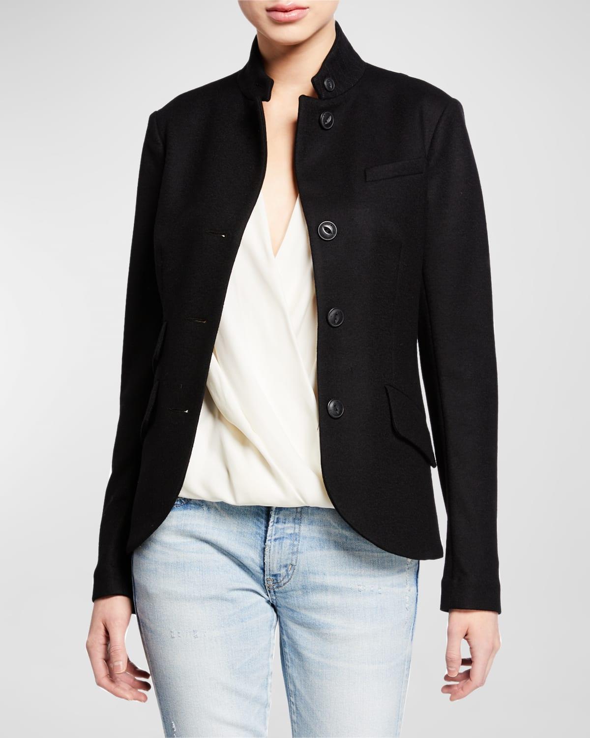 rag & bone Slade Blazer Black 16 Product Image