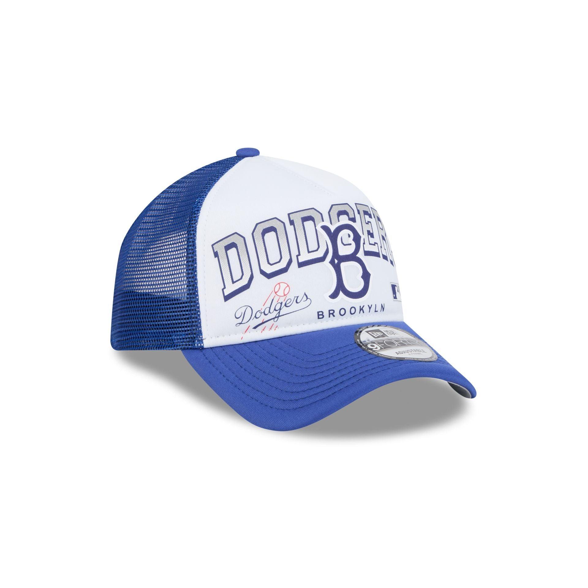 Brooklyn Dodgers Sport Classics 9FORTY A-Frame Trucker Hat Male Product Image