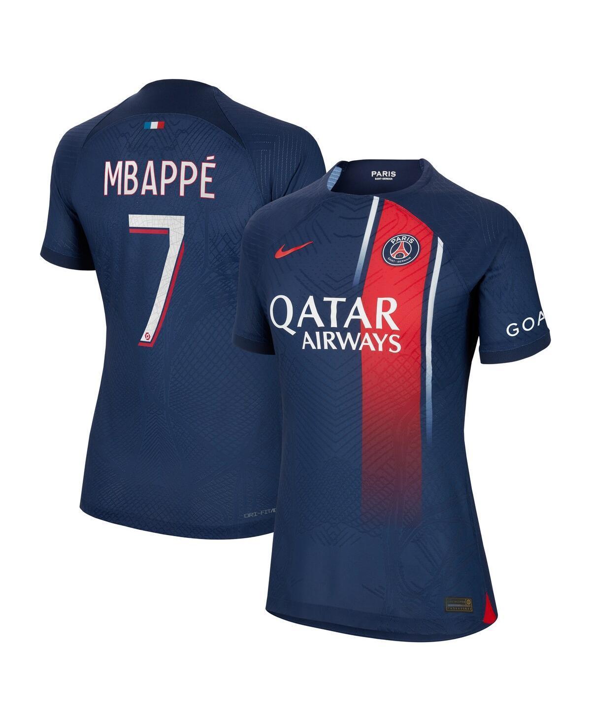 Womens Nike Kylian Mbappe Navy Paris Saint-Germain 2023/24 Home Authentic Player Jersey Psg Blue Product Image