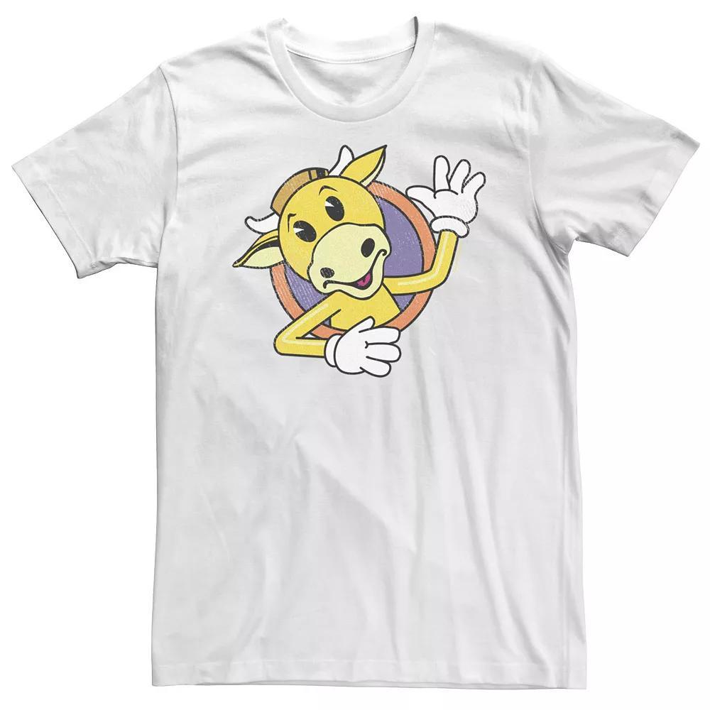 Big & Tall Jay And Silent Bob Mooby's Waving Logo Tee, Men's, Size: 4XL, White Product Image