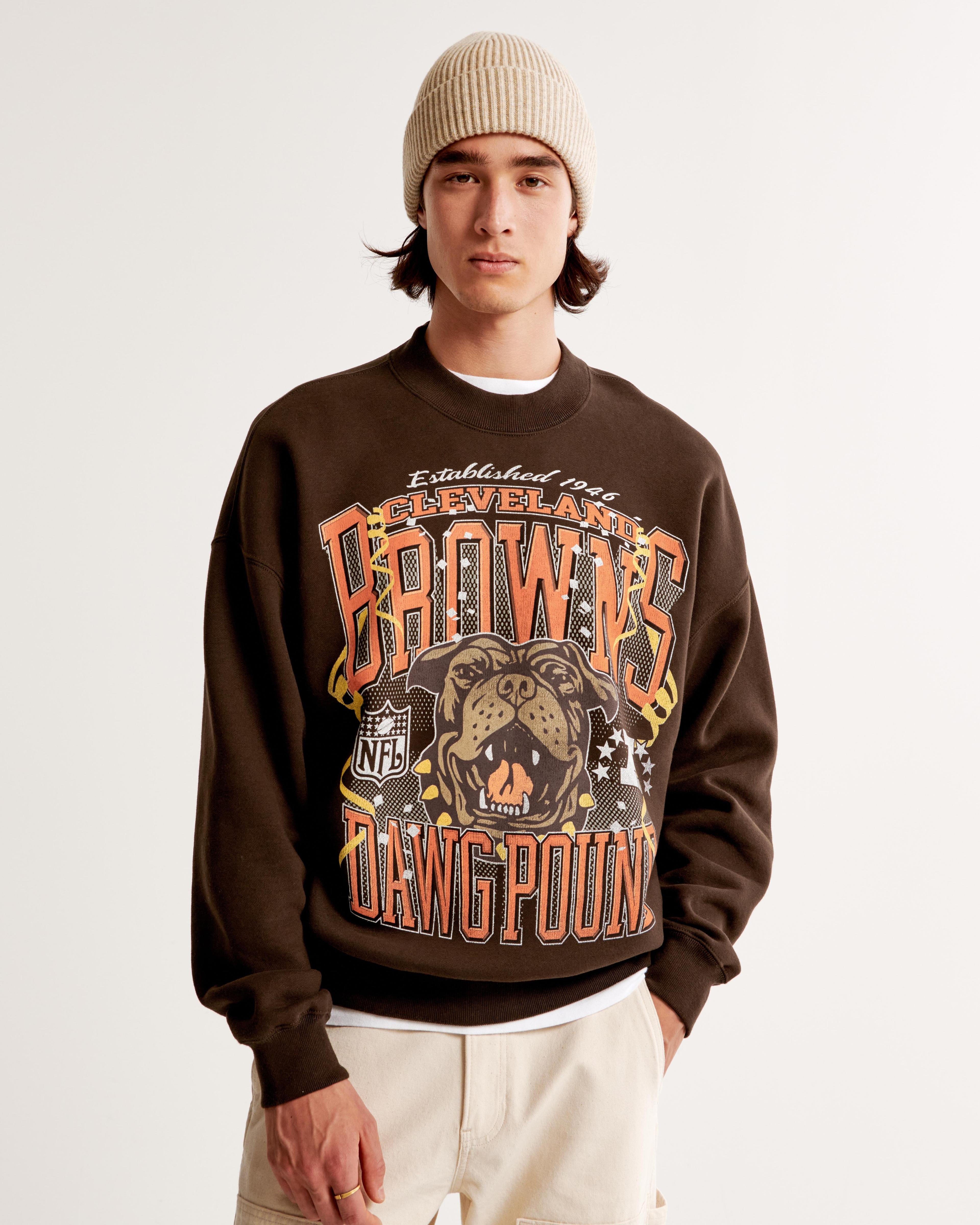 Denver Broncos Graphic Crew Sweatshirt Product Image