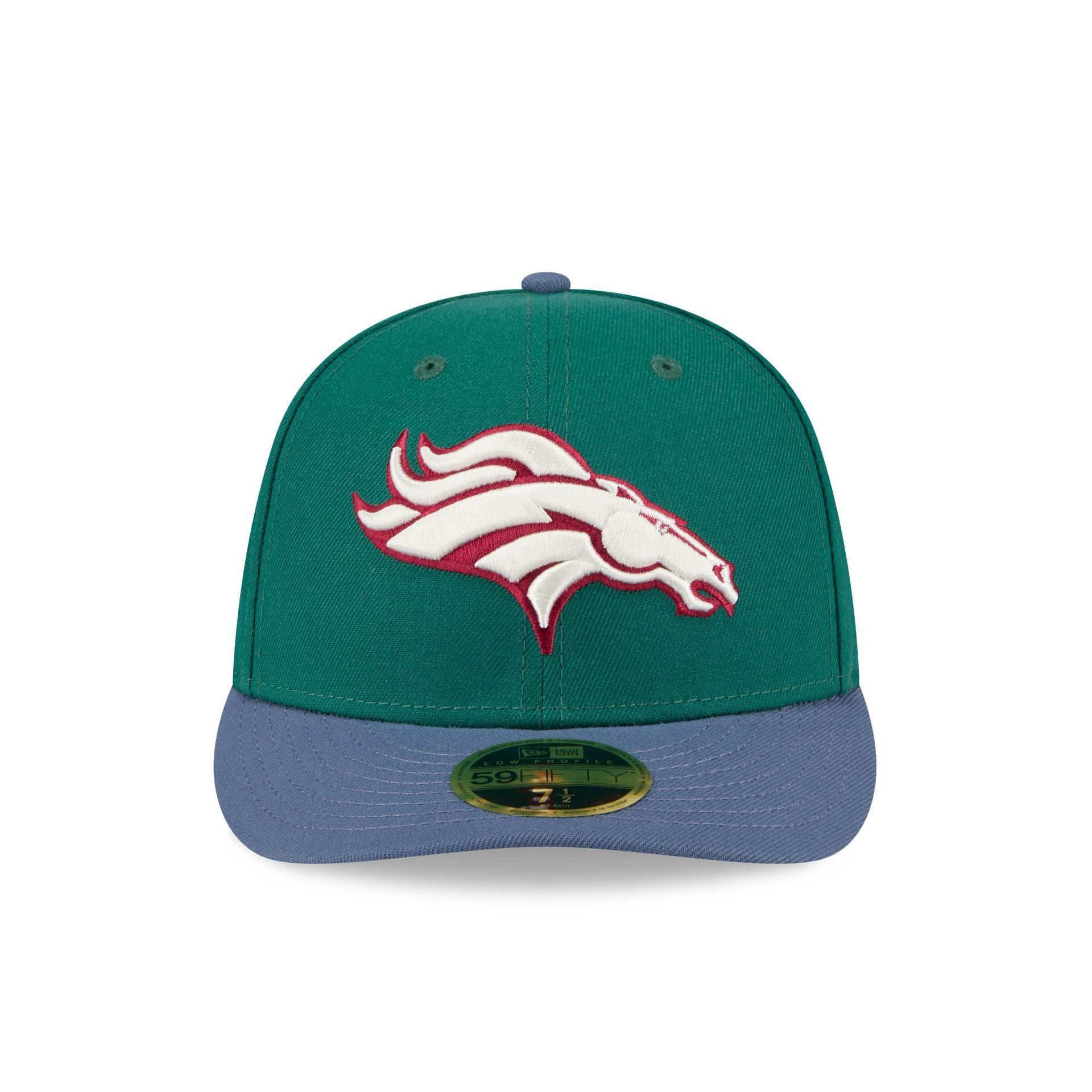 Denver Broncos Green Gemstone Low Profile 59FIFTY Fitted Hat Male Product Image