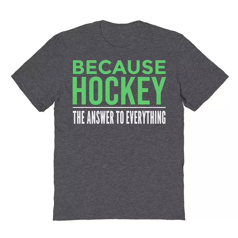 Men's Duke & Sons Because Hockey Graphic Tee, Adult Unisex,  Product Image