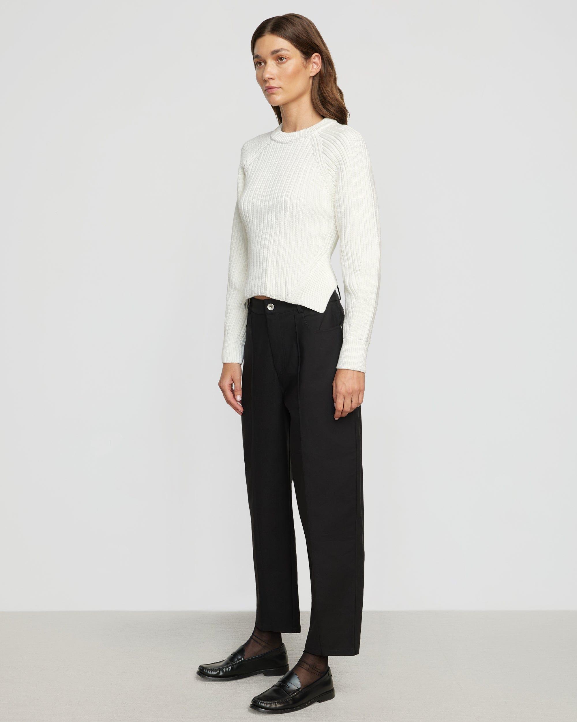 Iona Organic Cotton Cropped Sweater Product Image