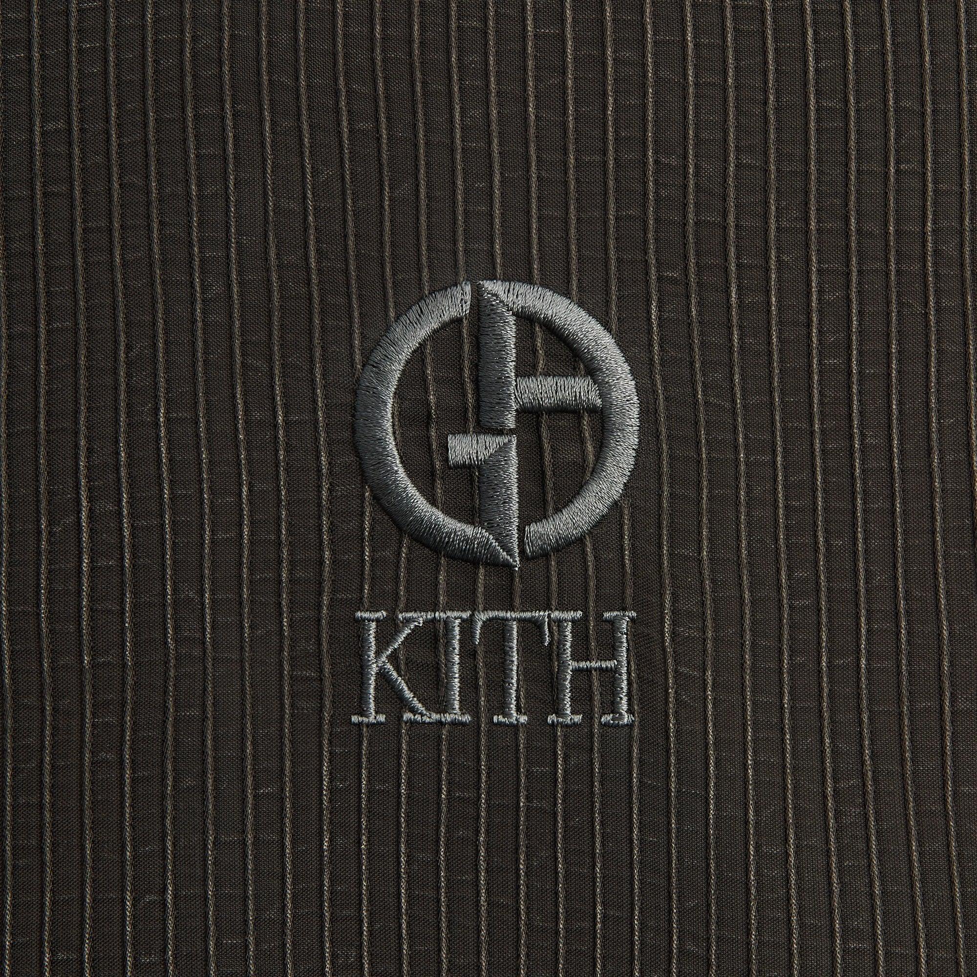 Kith & Giorgio Armani Cupro Track Jacket - Kindling Male Product Image